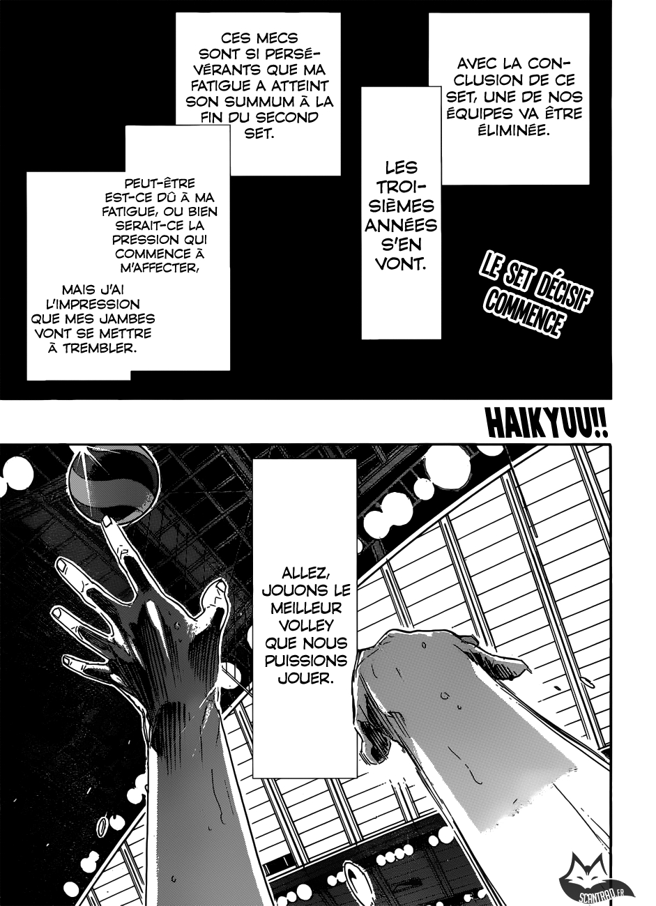 Read Haikyuu FRANCAIS Manga Online