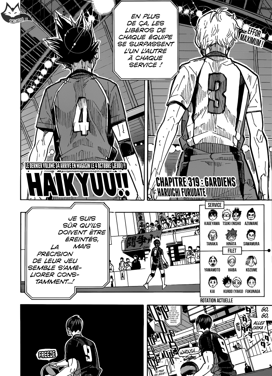 Read Haikyuu FRANCAIS Manga Online