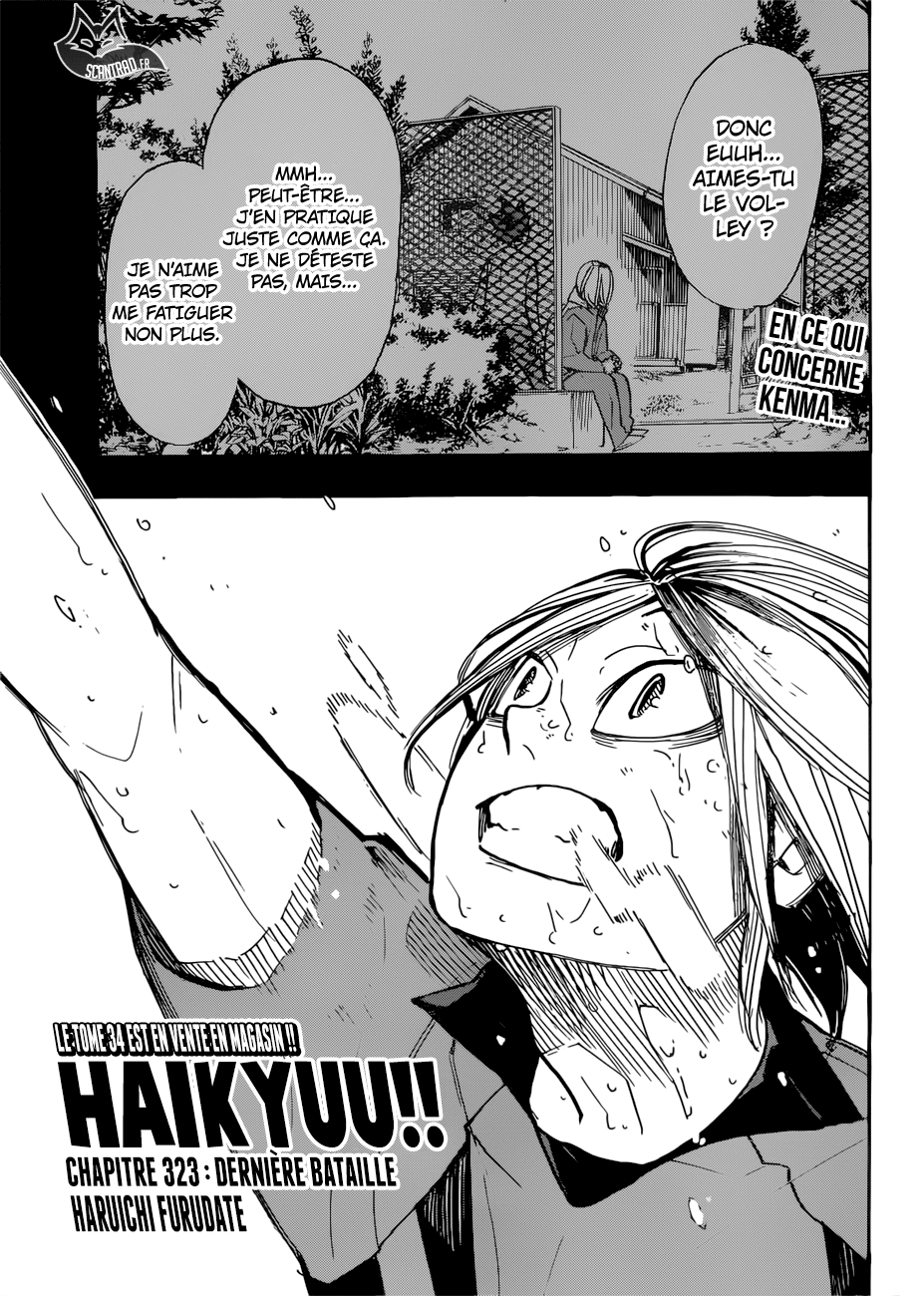 Read Haikyuu FRANCAIS Manga Online