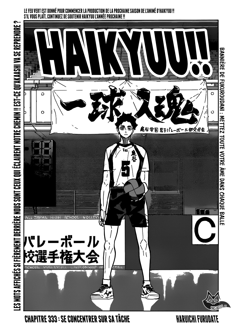 Read Haikyuu FRANCAIS Manga Online