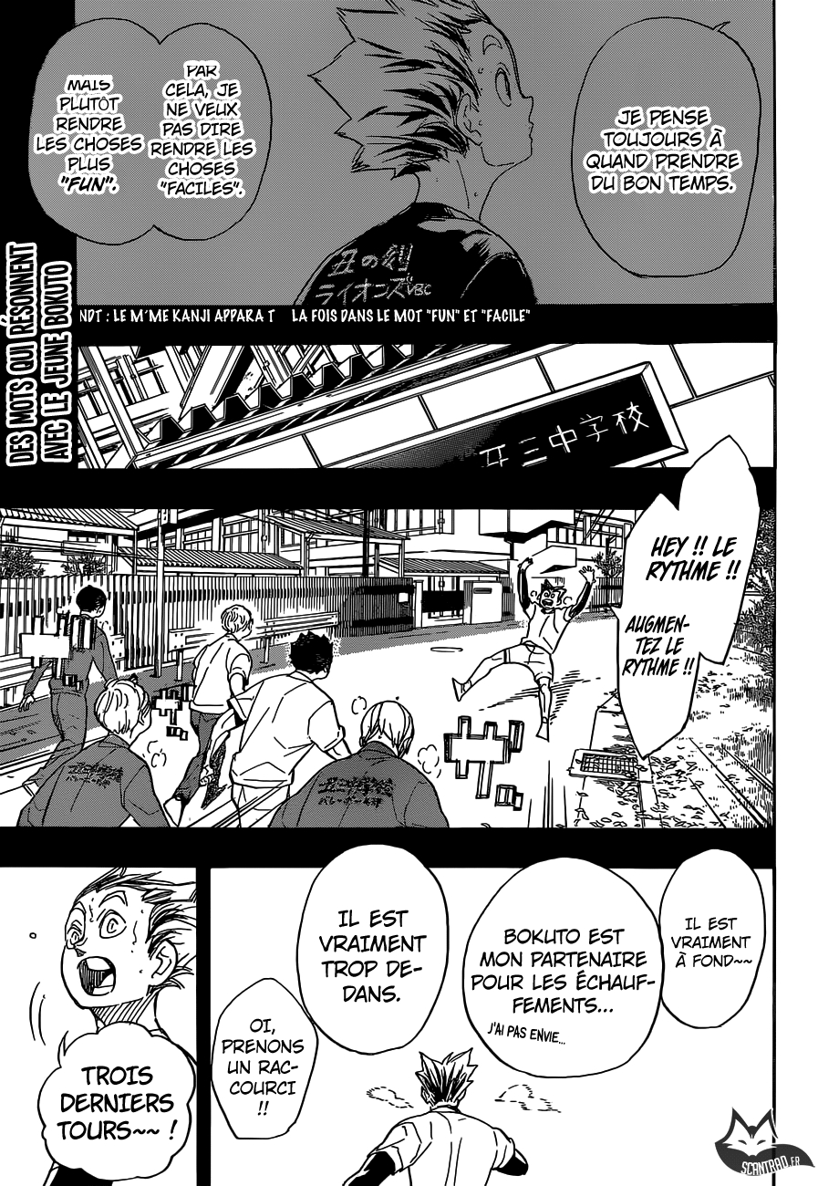 Read Haikyuu FRANCAIS Manga Online
