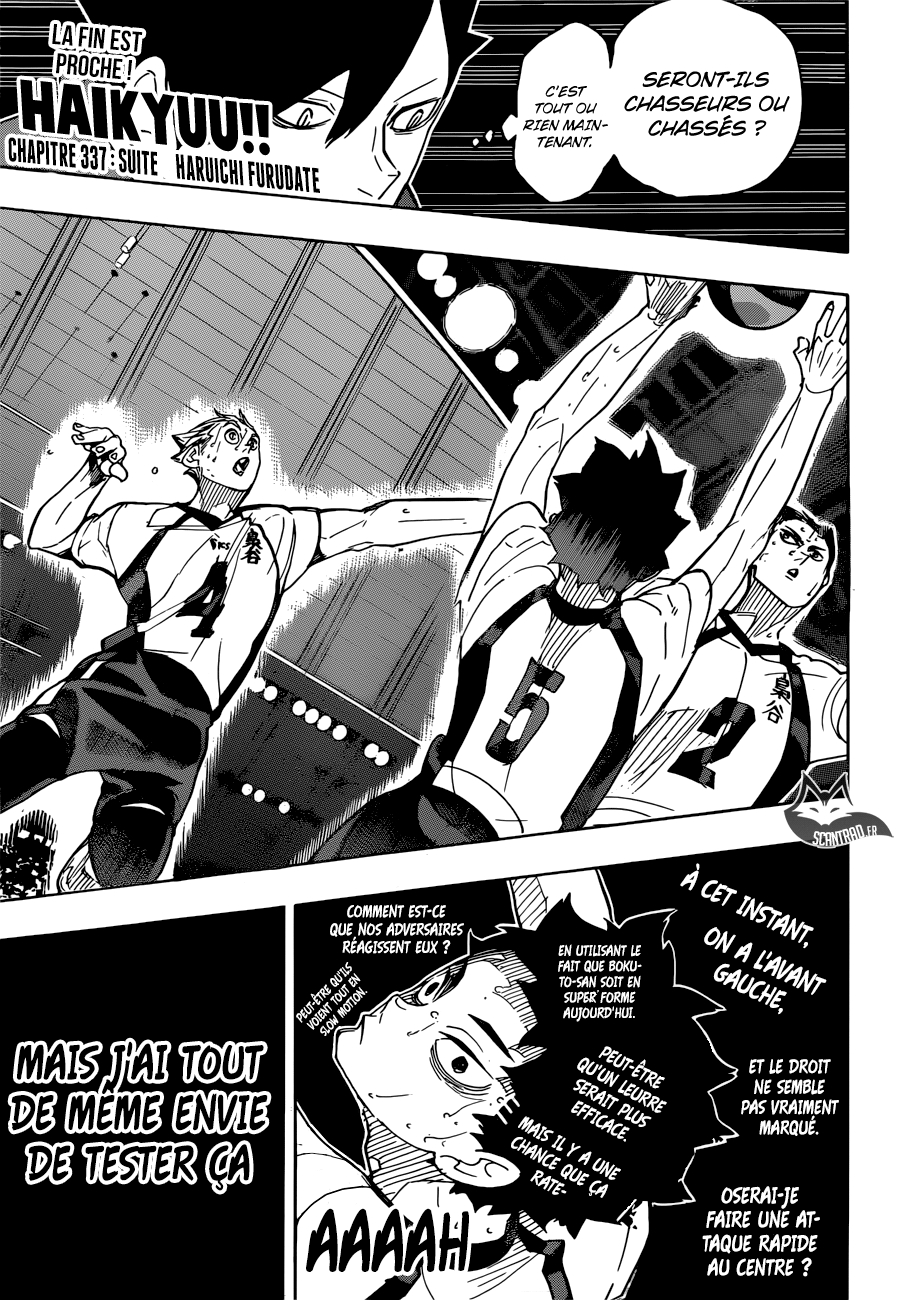 Read Haikyuu FRANCAIS Manga Online