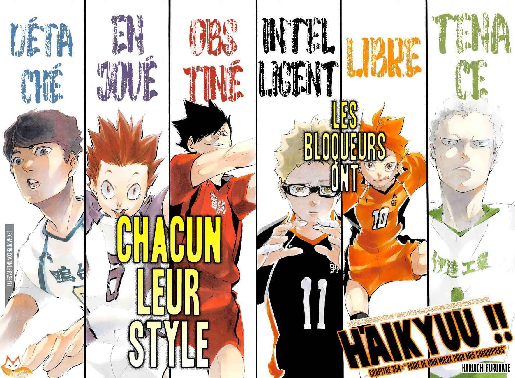 Read Haikyuu FRANCAIS Manga Online