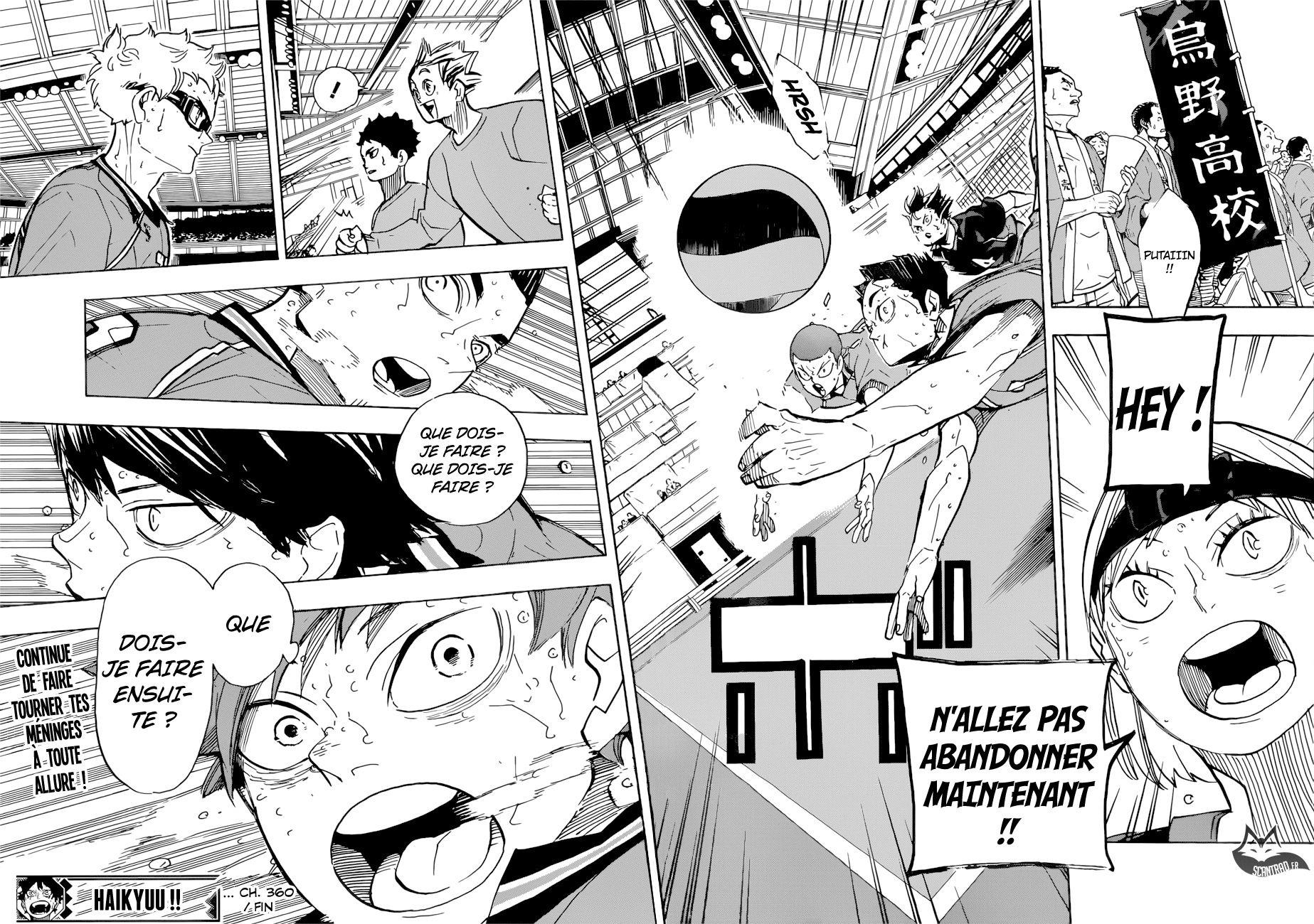 Read Haikyuu FRANCAIS Manga Online