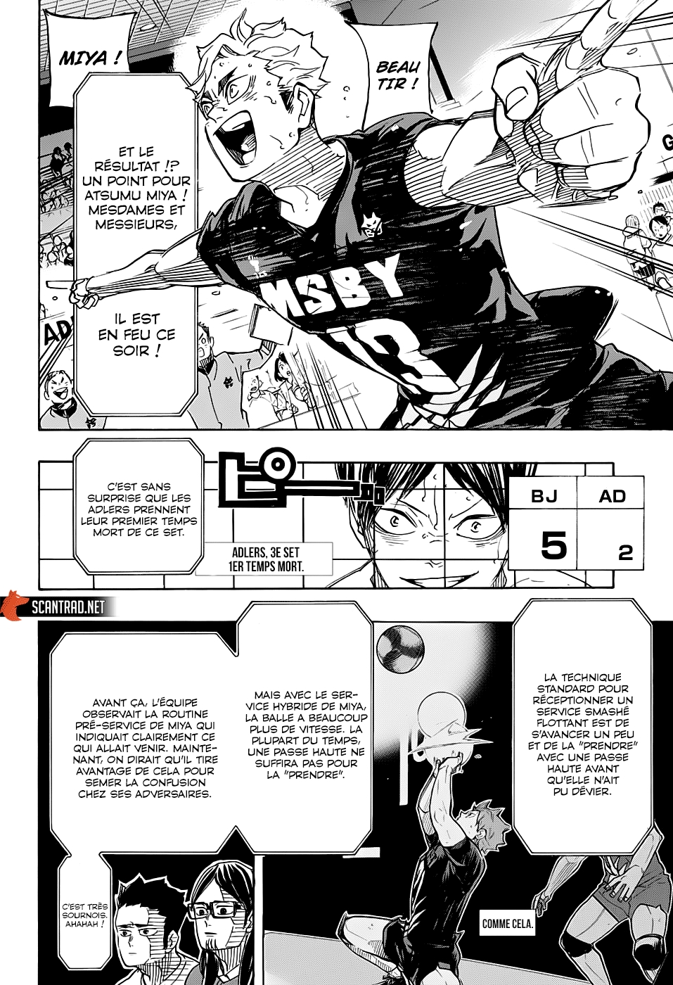 Read Haikyuu FRANCAIS Manga Online