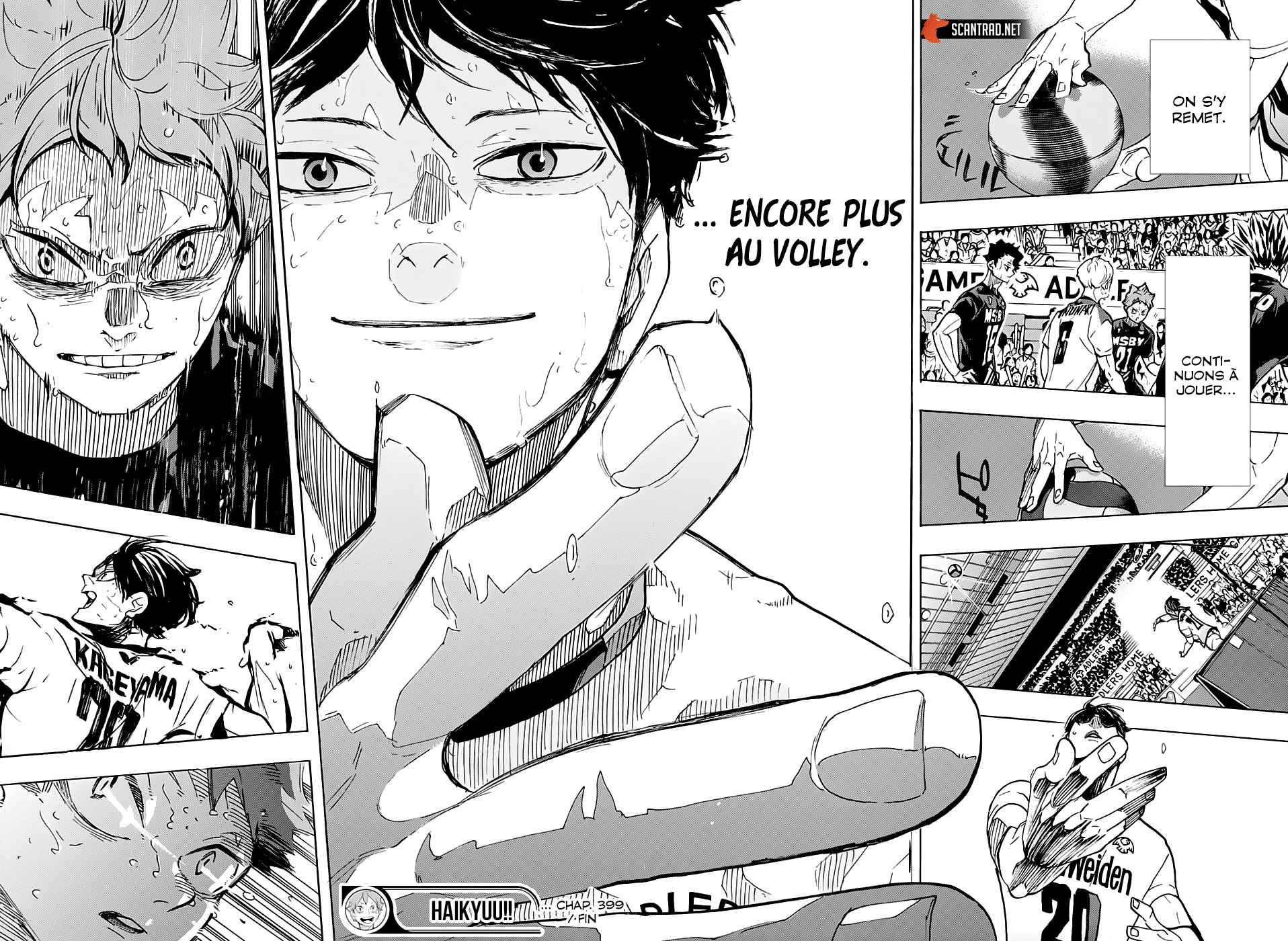 Read Haikyuu FRANCAIS Manga Online