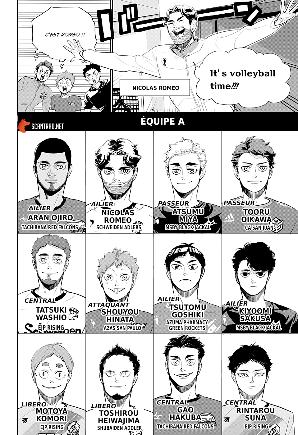 Read Haikyuu FRANCAIS Manga Online