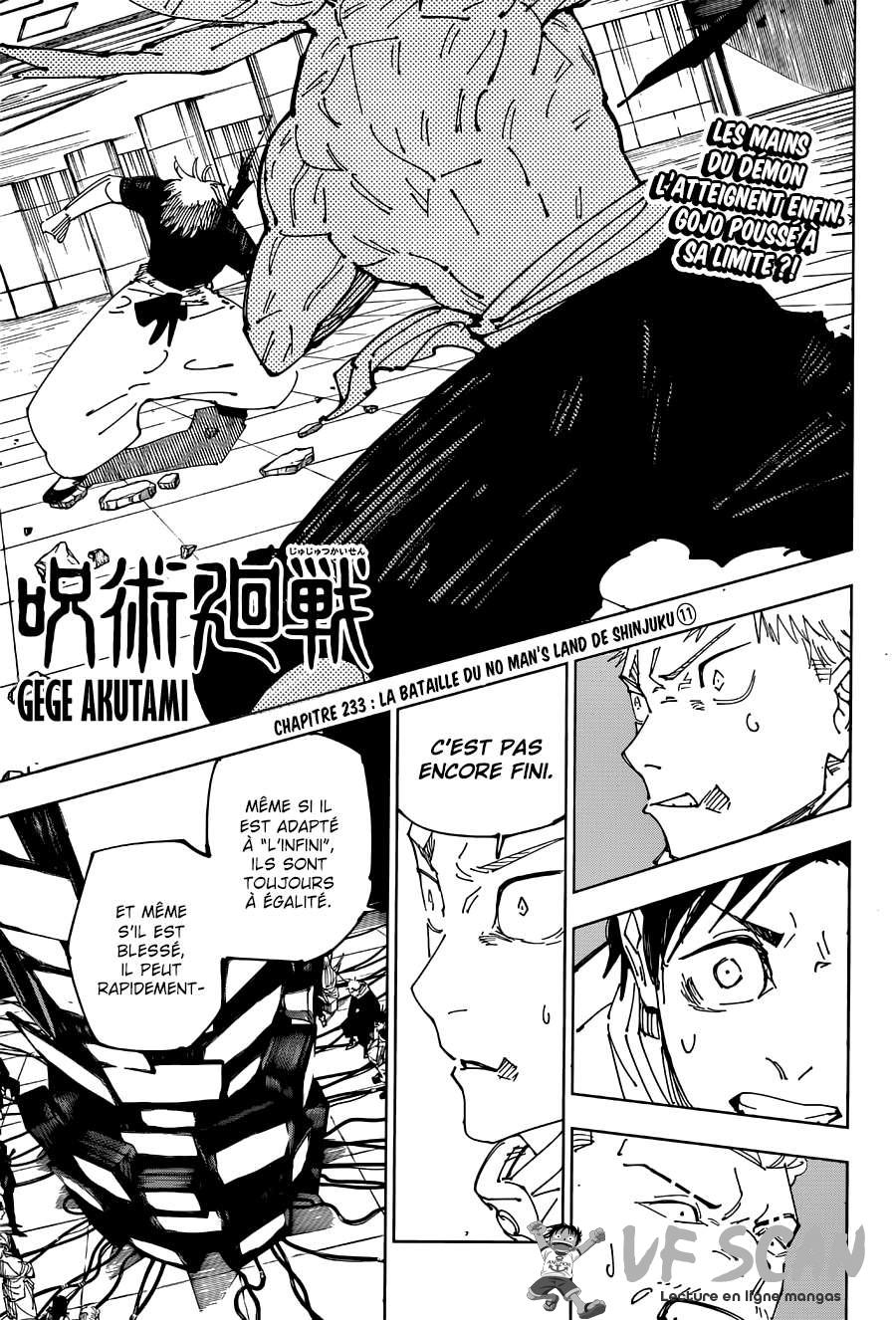 Read Jujutsu Kaisen FRANCAIS Manga Online