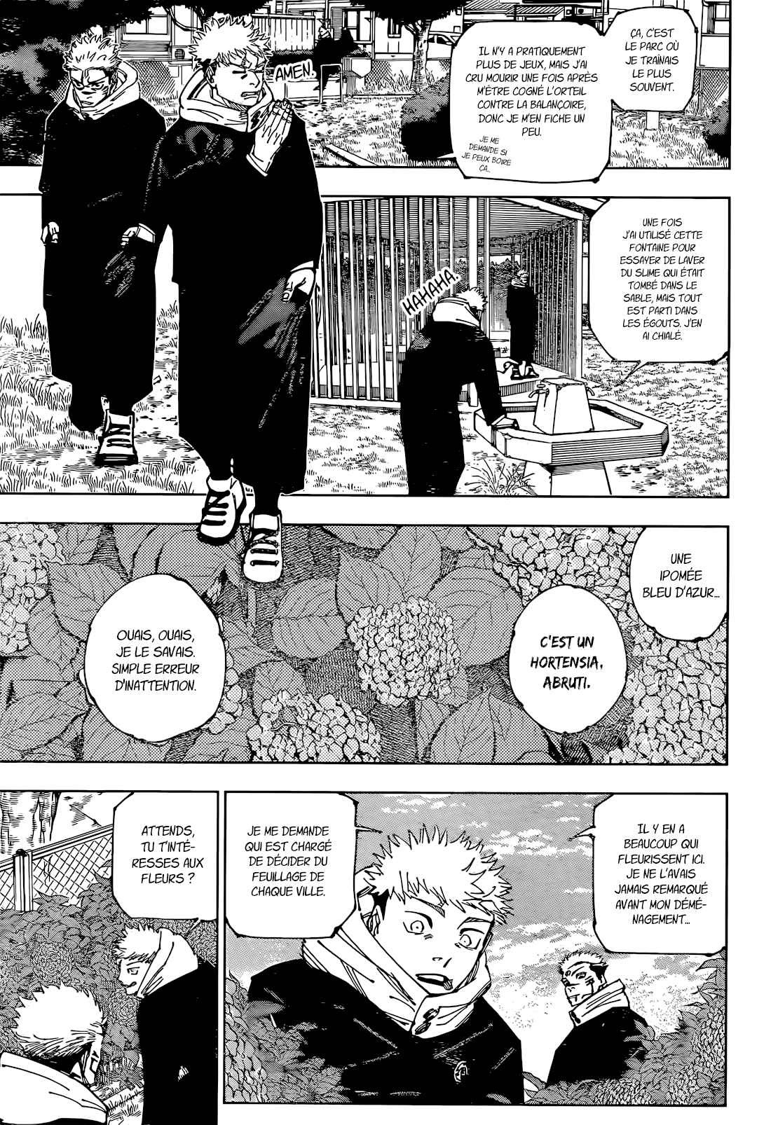Read Jujutsu Kaisen FRANCAIS Manga Online