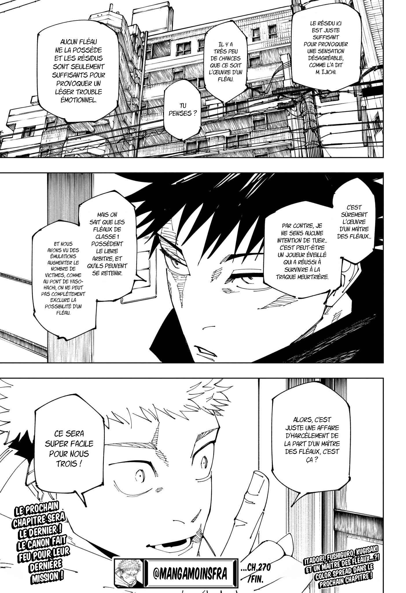 Read Jujutsu Kaisen FRANCAIS Manga Online