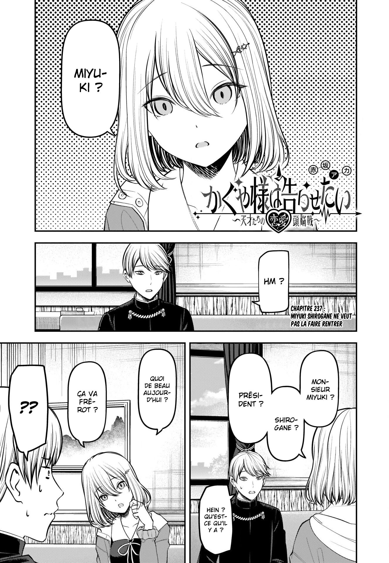 Read Kaguya-sama Love Is War FRANCAIS Manga Online