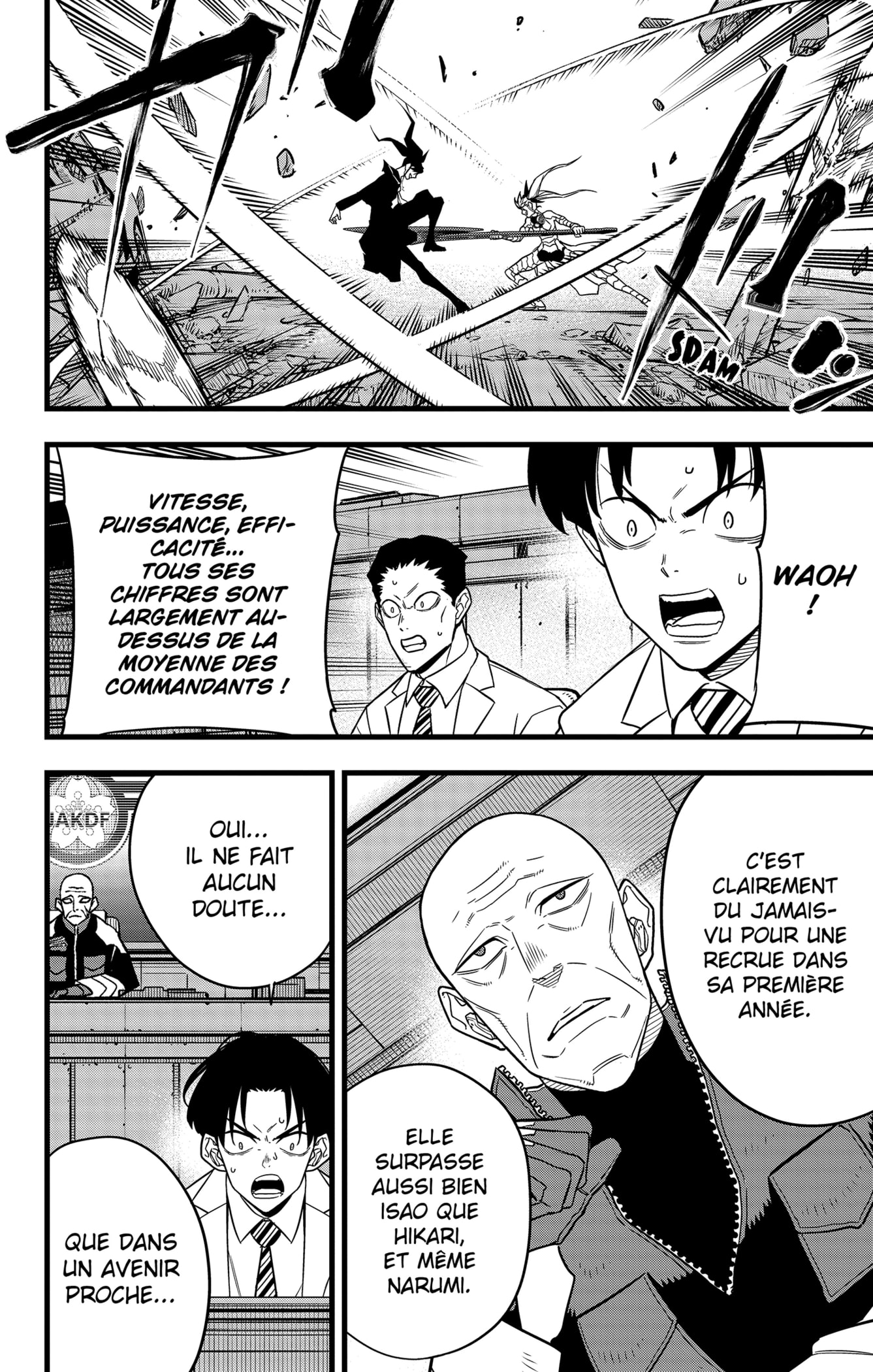 Read Kaiju N°8 FRANCAIS Manga Online