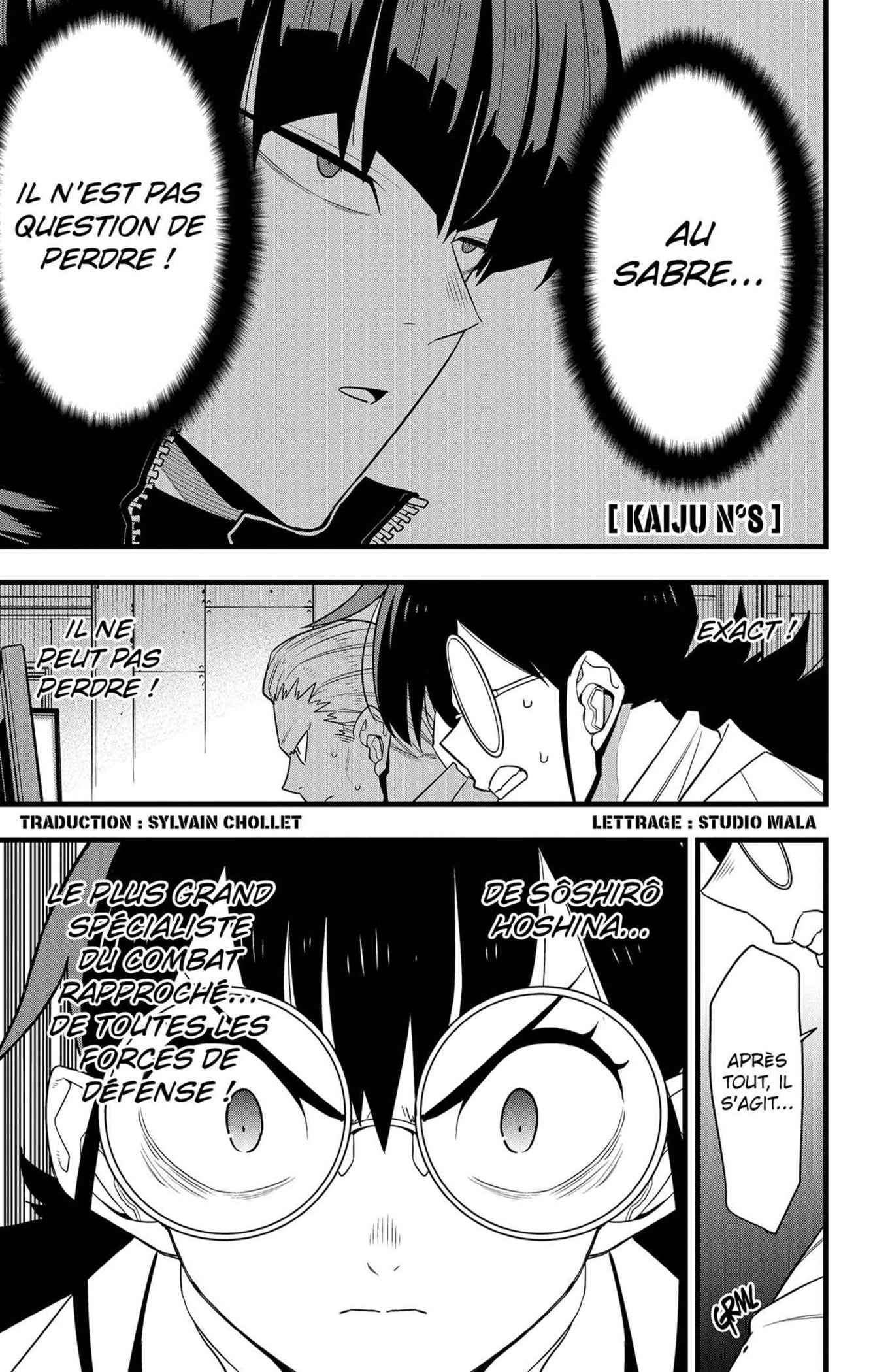 Read Kaiju N°8 FRANCAIS Manga Online