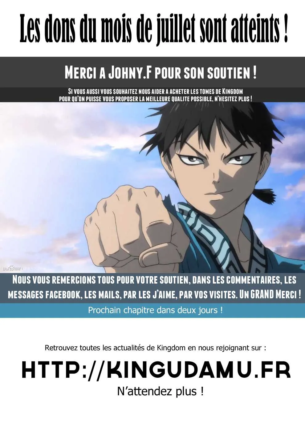 Read Kingdom FRANCAIS Manga Online