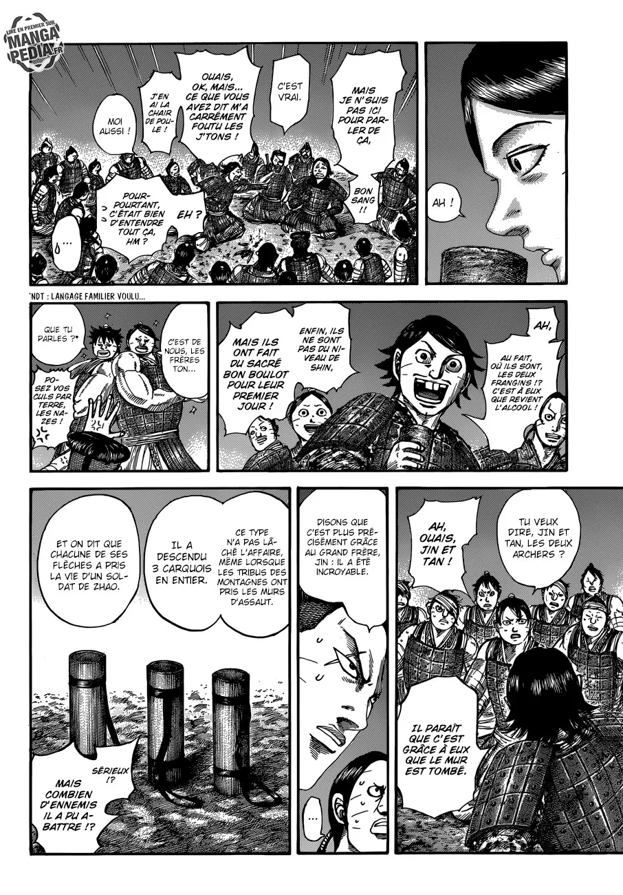 Read Kingdom FRANCAIS Manga Online