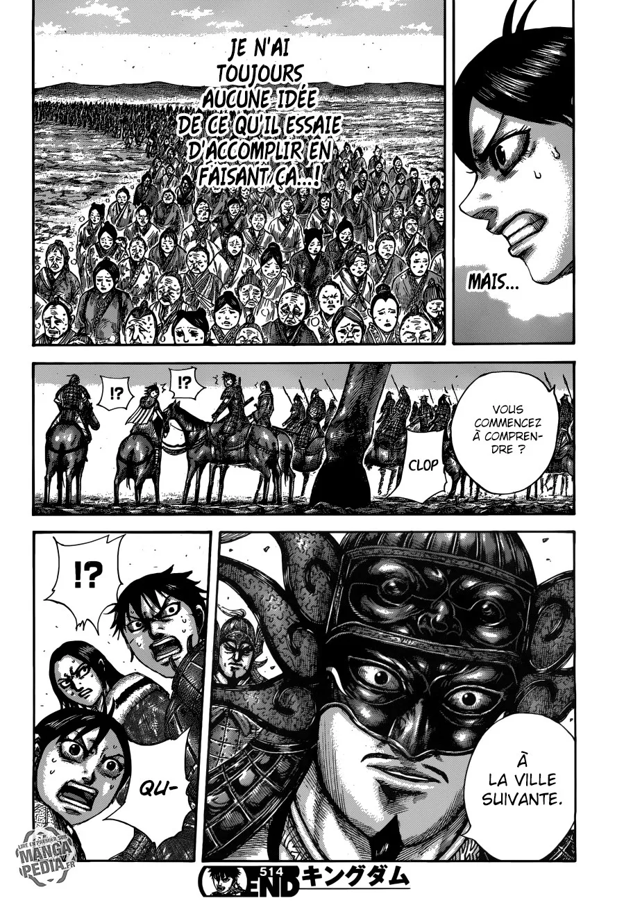 Read Kingdom FRANCAIS Manga Online