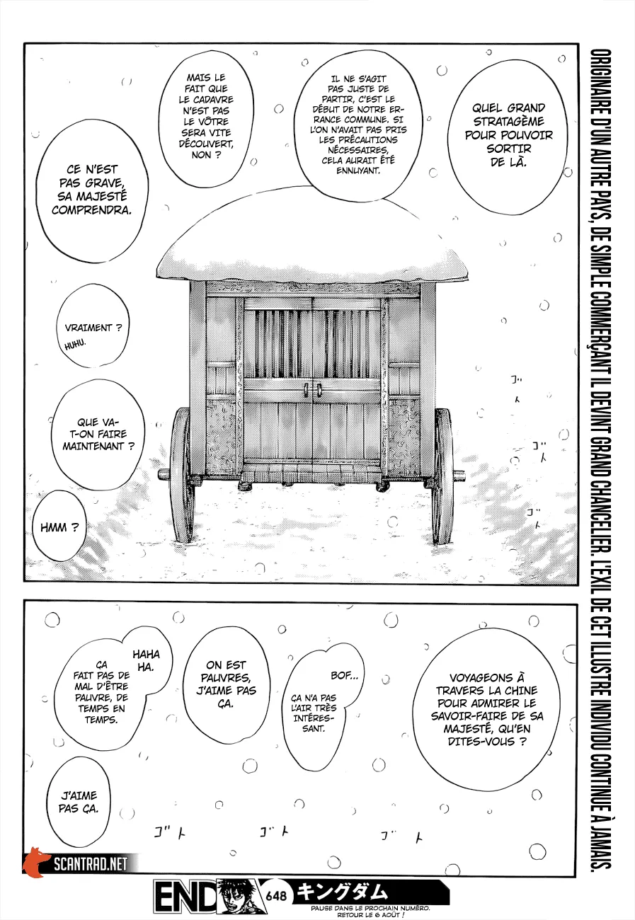 Read Kingdom FRANCAIS Manga Online