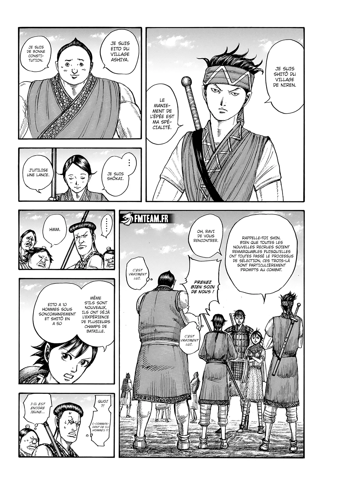 Read Kingdom FRANCAIS Manga Online