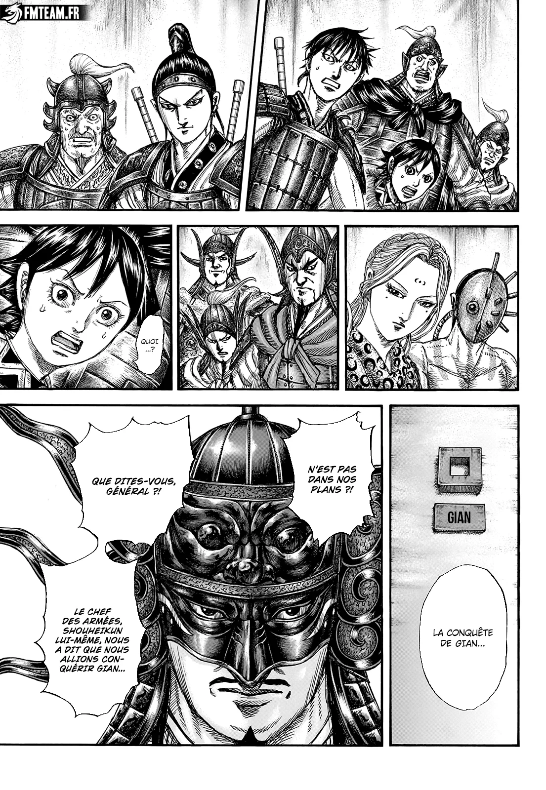 Read Kingdom FRANCAIS Manga Online