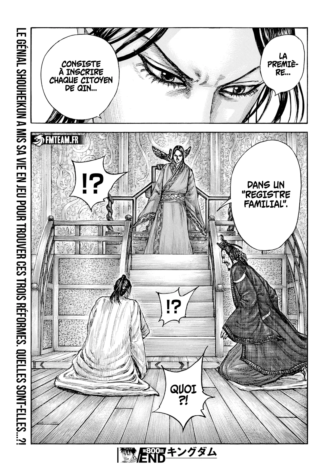 Read Kingdom FRANCAIS Manga Online