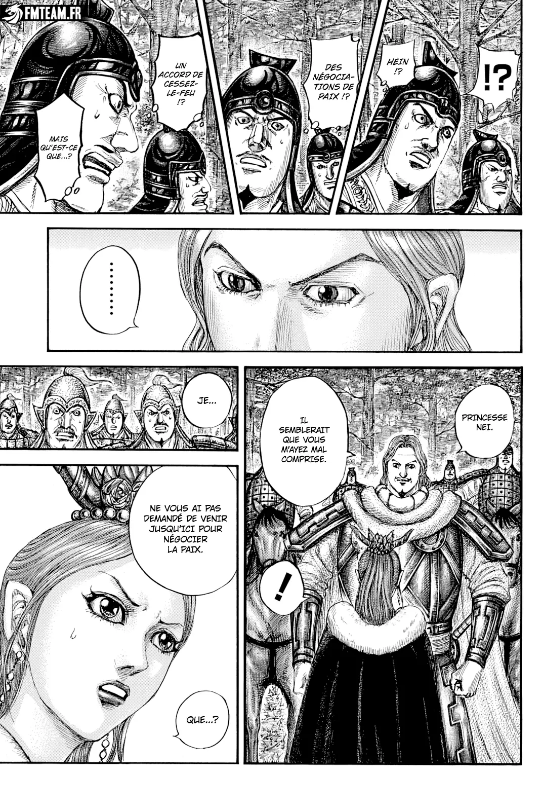 Read Kingdom FRANCAIS Manga Online