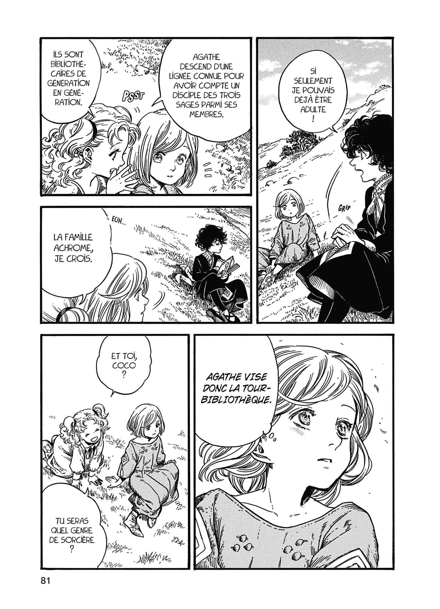 Read L'Atelier des Sorciers FRANCAIS Manga Online