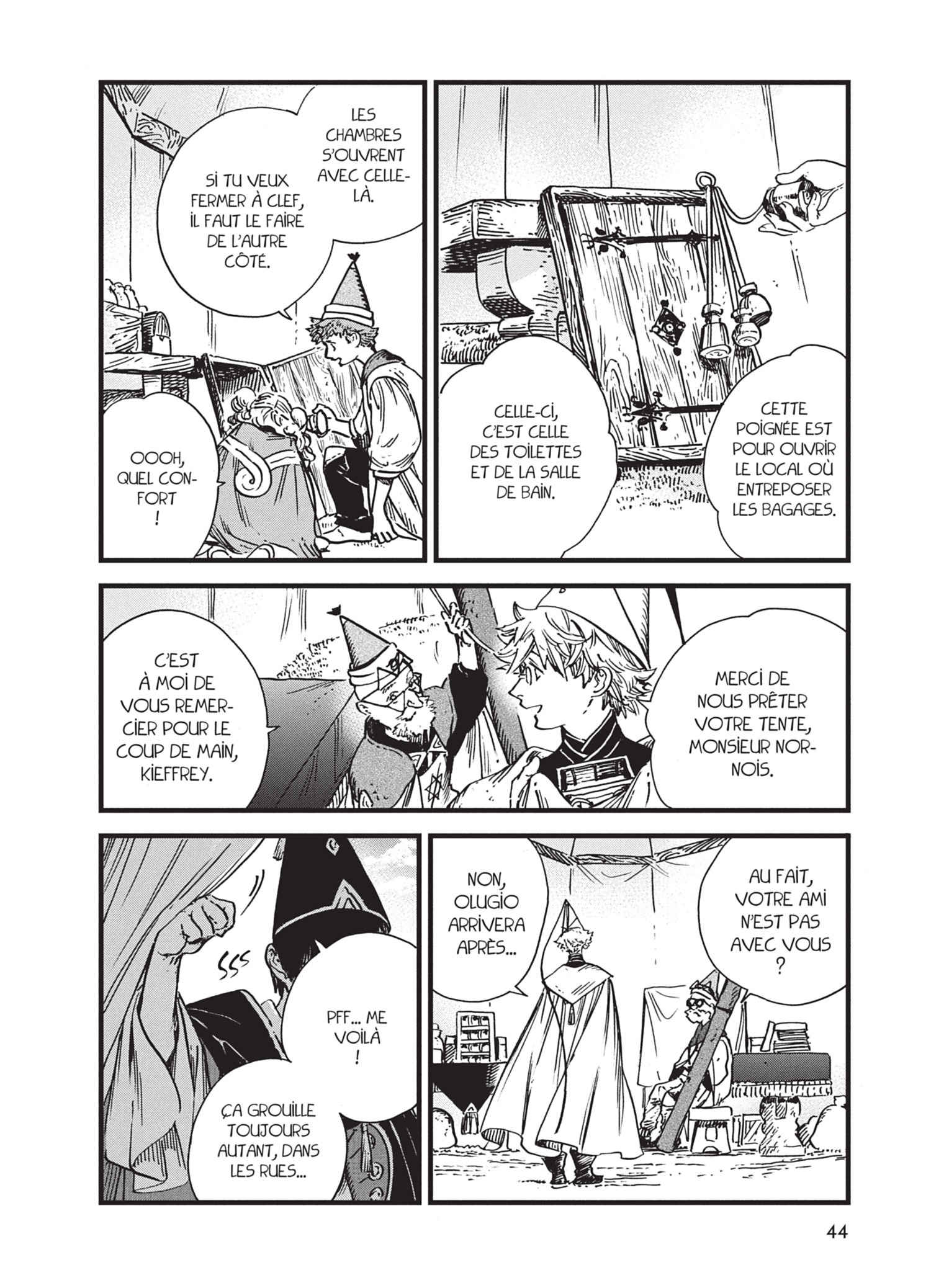 Read L'Atelier des Sorciers FRANCAIS Manga Online