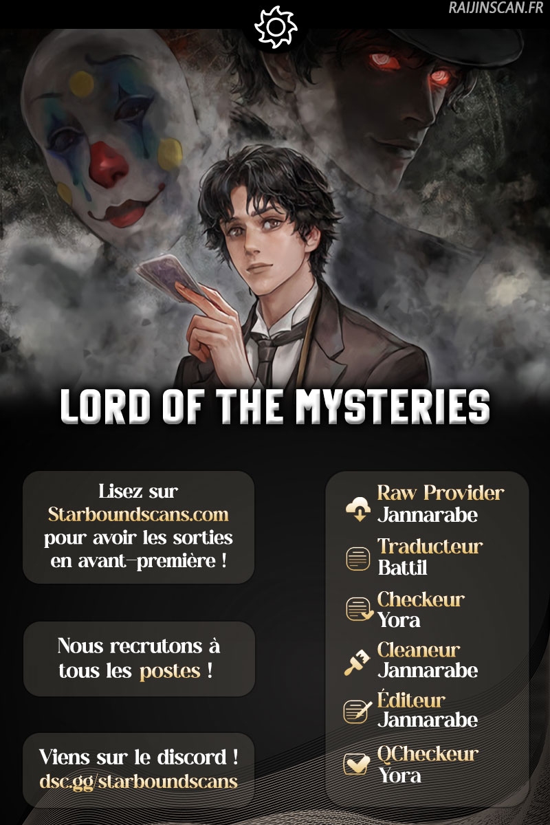 Read Lord of Mysteries FRANCAIS Manga Online