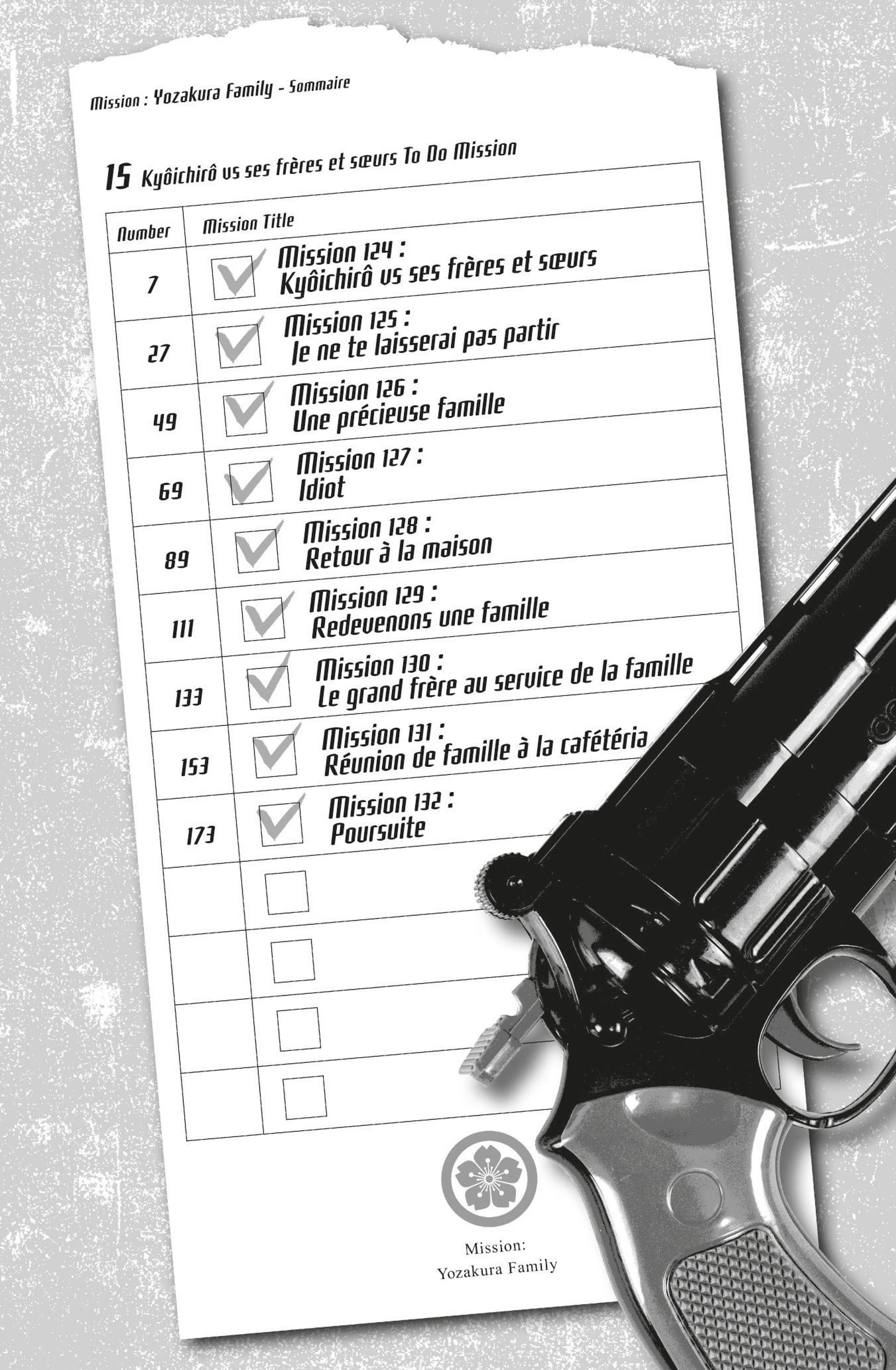 Read Mission Yozakura Family FRANCAIS Manga Online