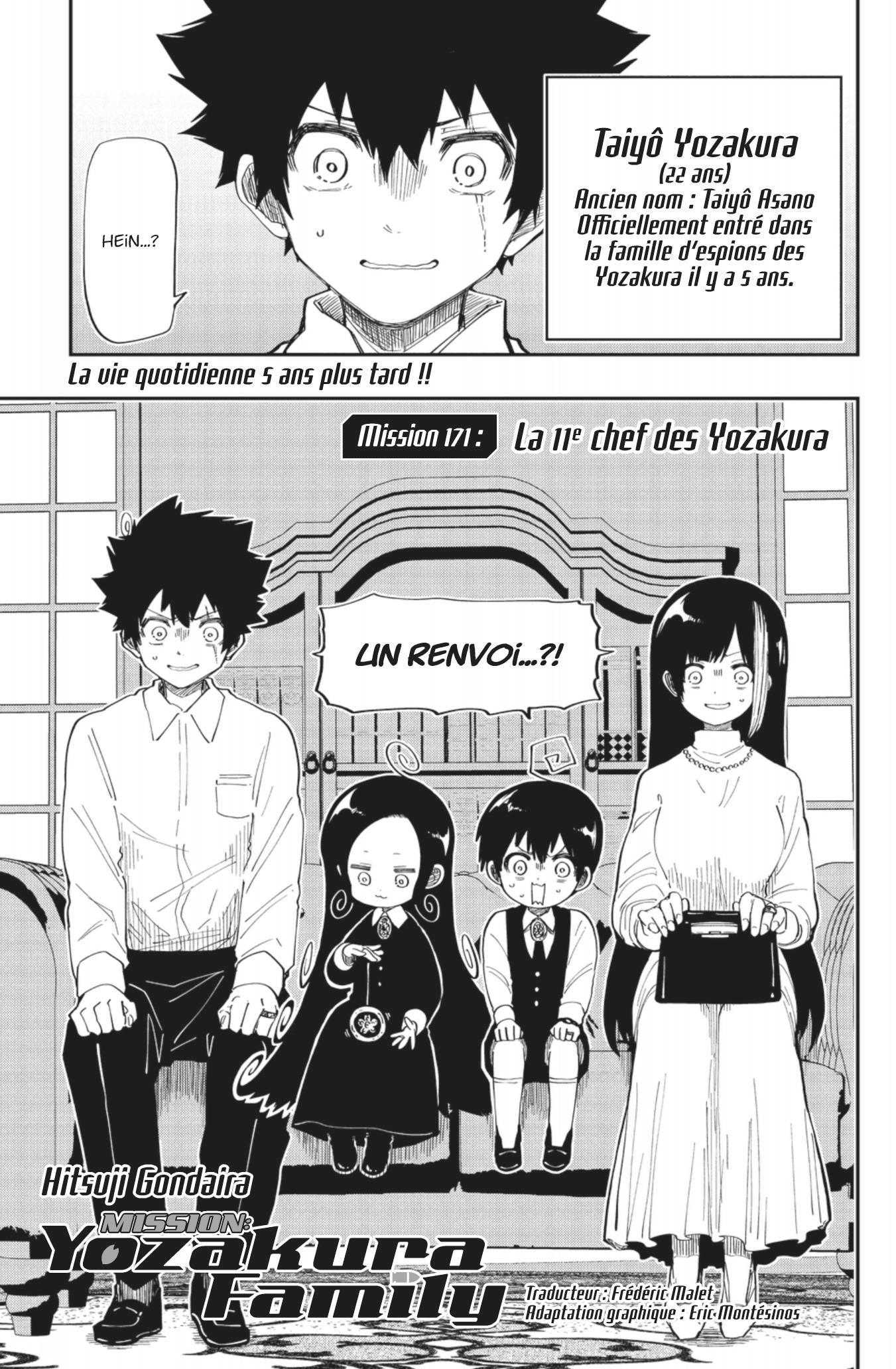 Read Mission Yozakura Family FRANCAIS Manga Online