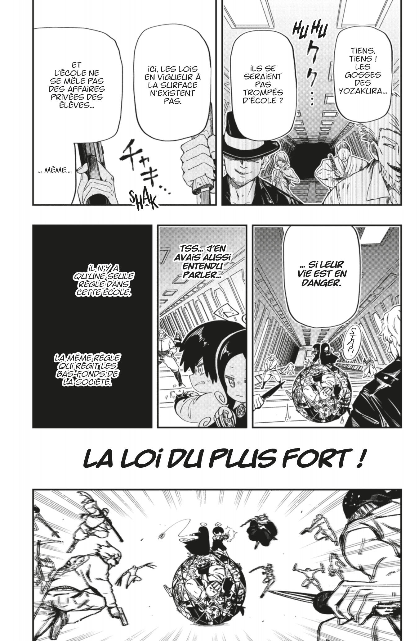 Read Mission Yozakura Family FRANCAIS Manga Online