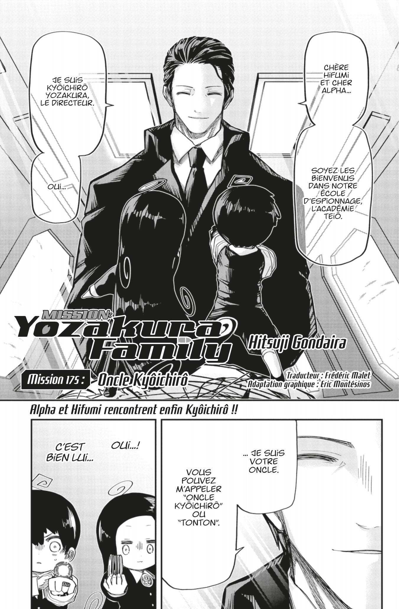 Read Mission Yozakura Family FRANCAIS Manga Online