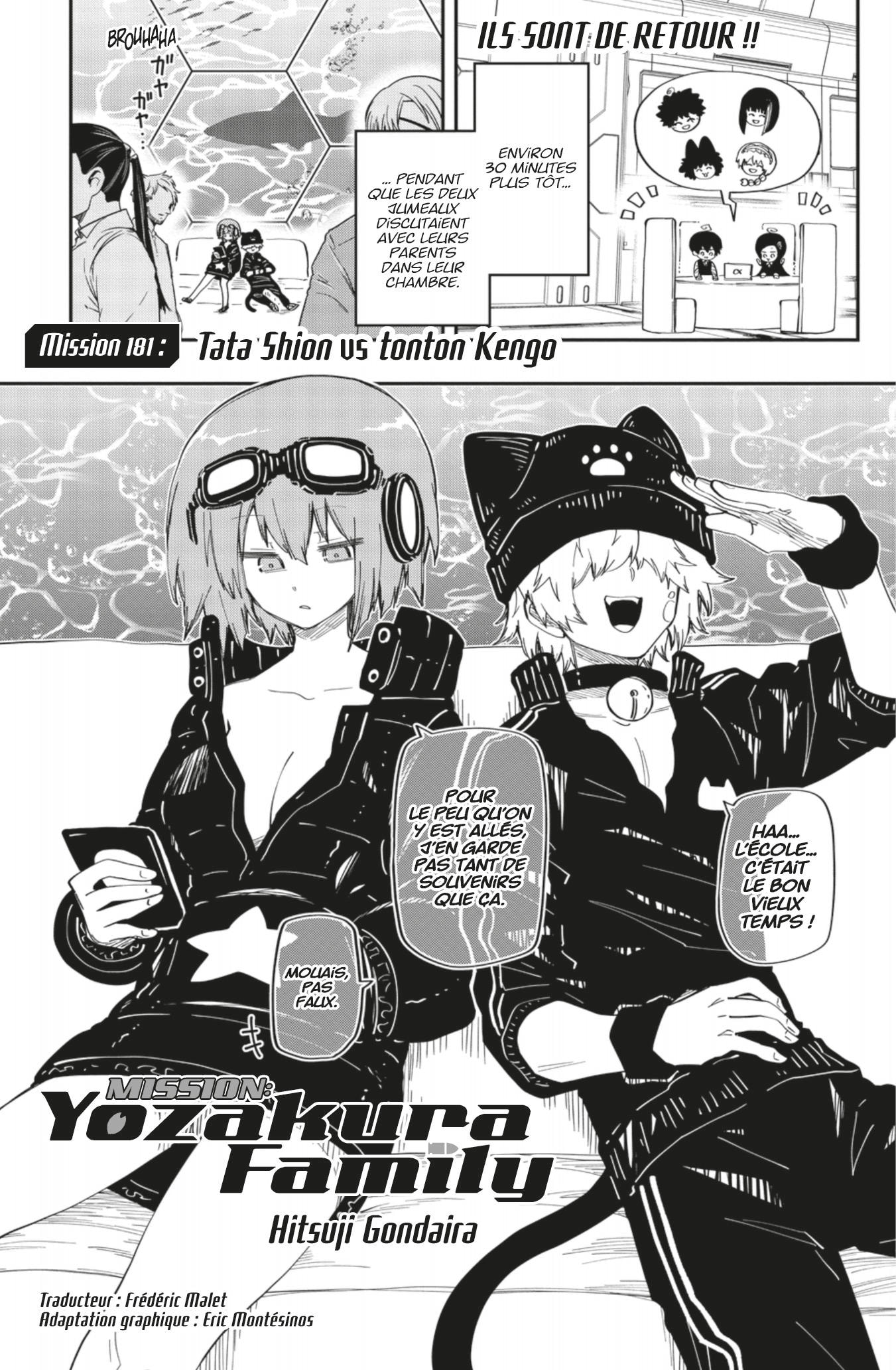 Read Mission Yozakura Family FRANCAIS Manga Online