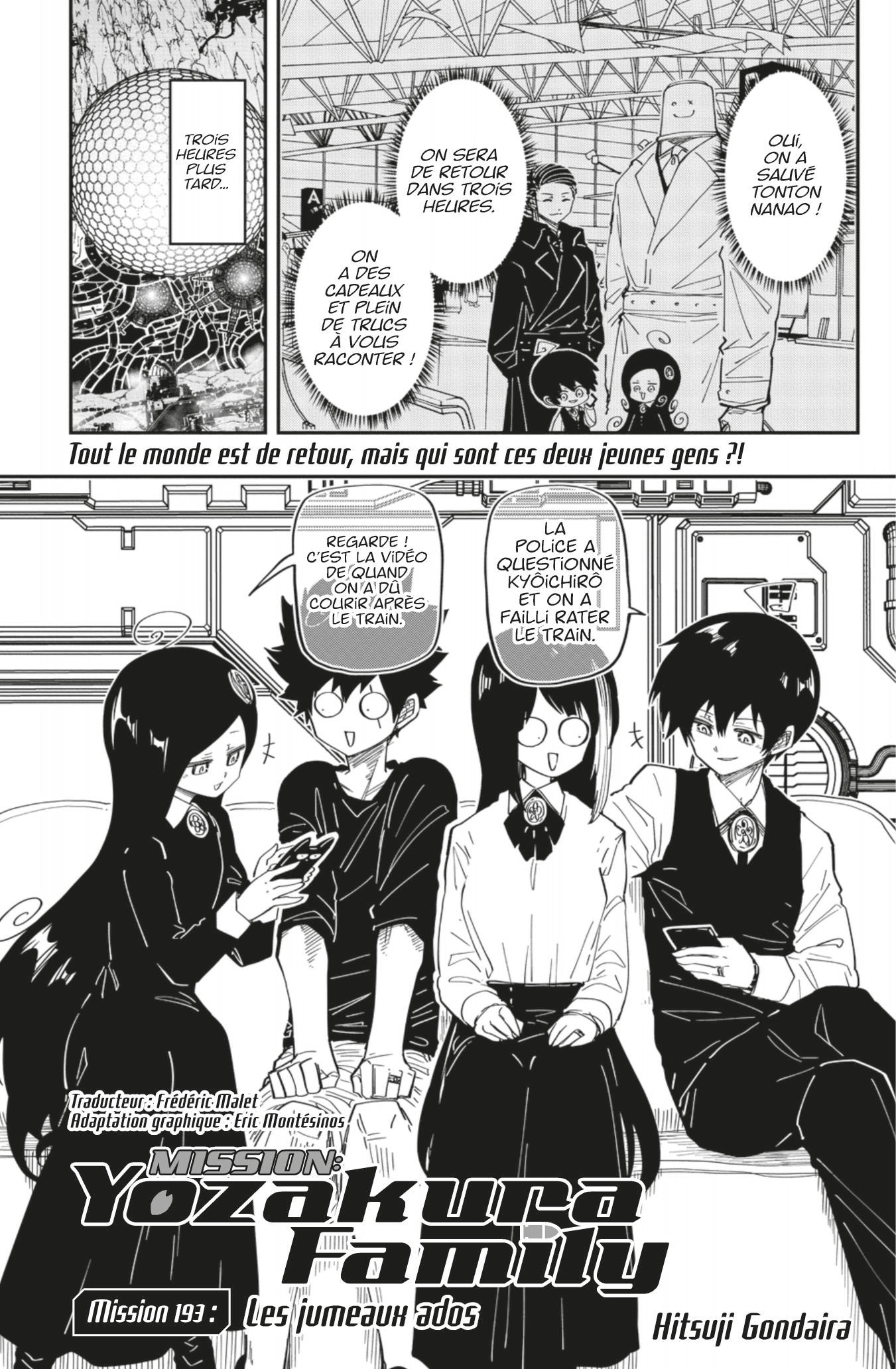 Read Mission Yozakura Family FRANCAIS Manga Online