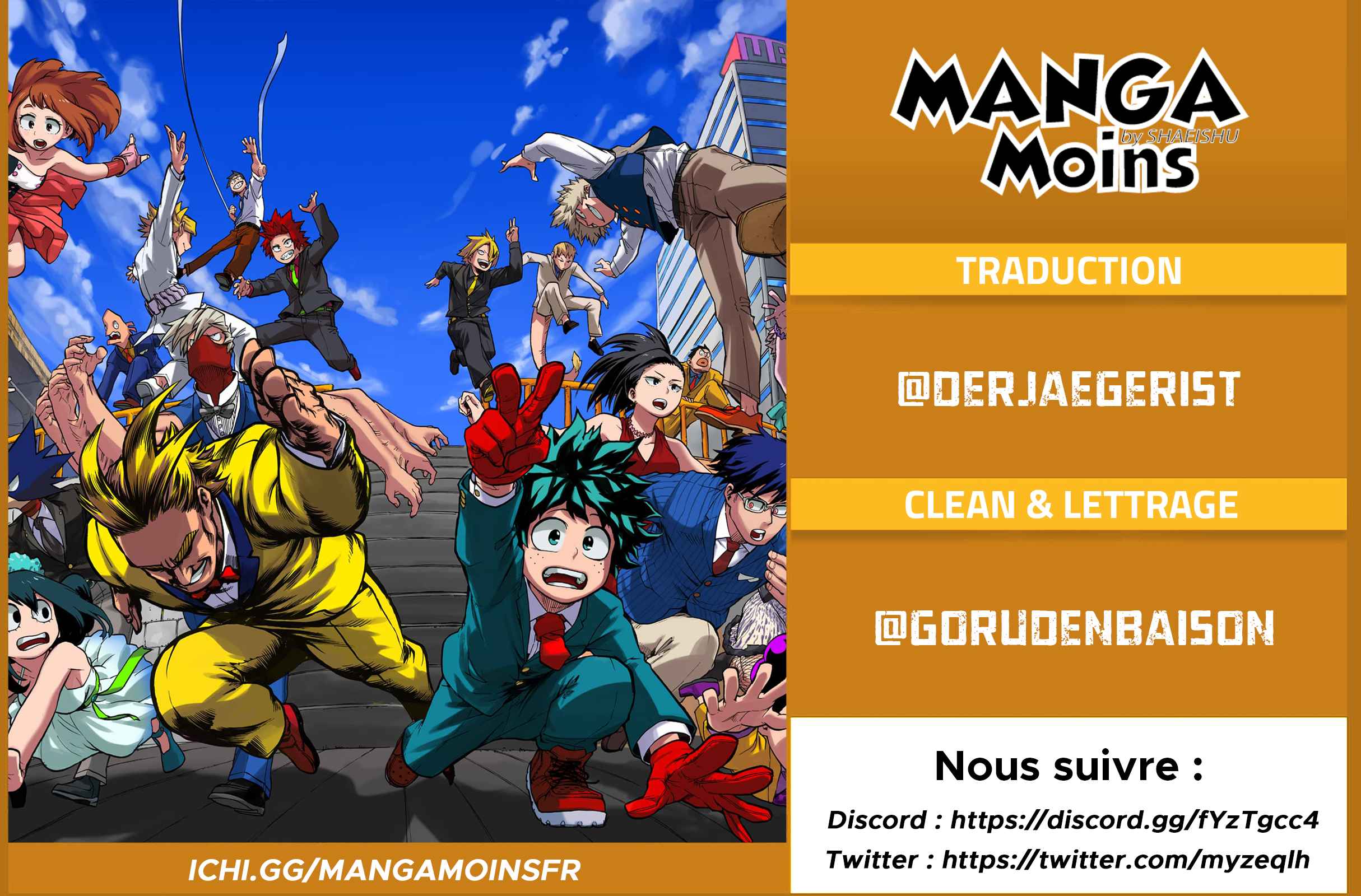 Read My Hero Academia FRANCAIS Manga Online