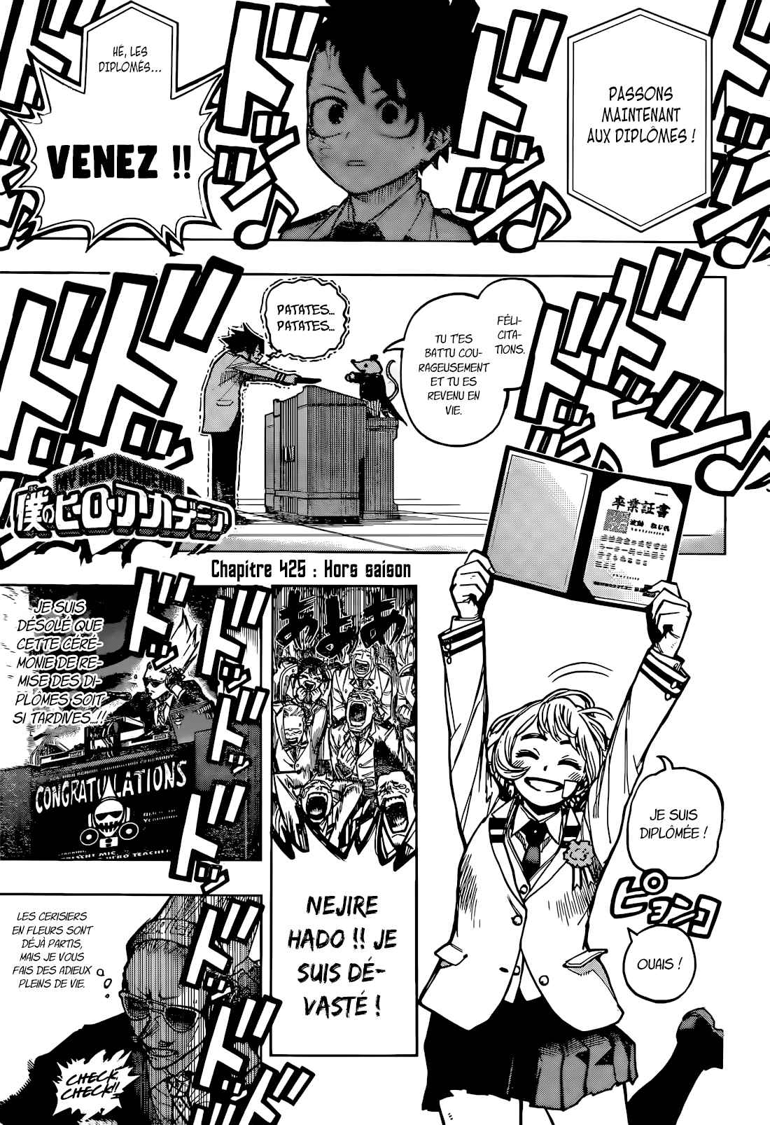 Read My Hero Academia FRANCAIS Manga Online