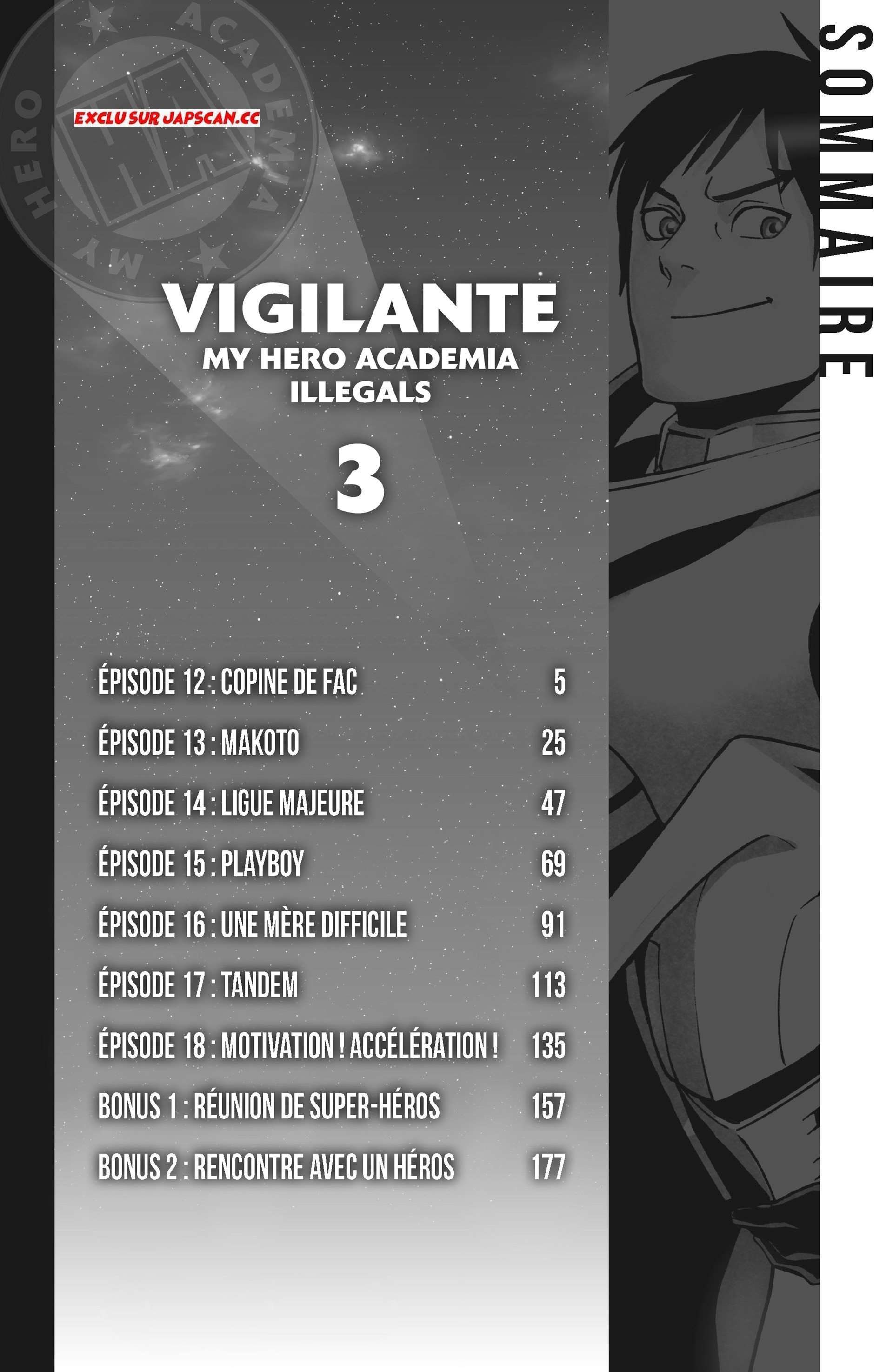 Read My Hero Academia Vigilantes FRANCAIS Manga Online
