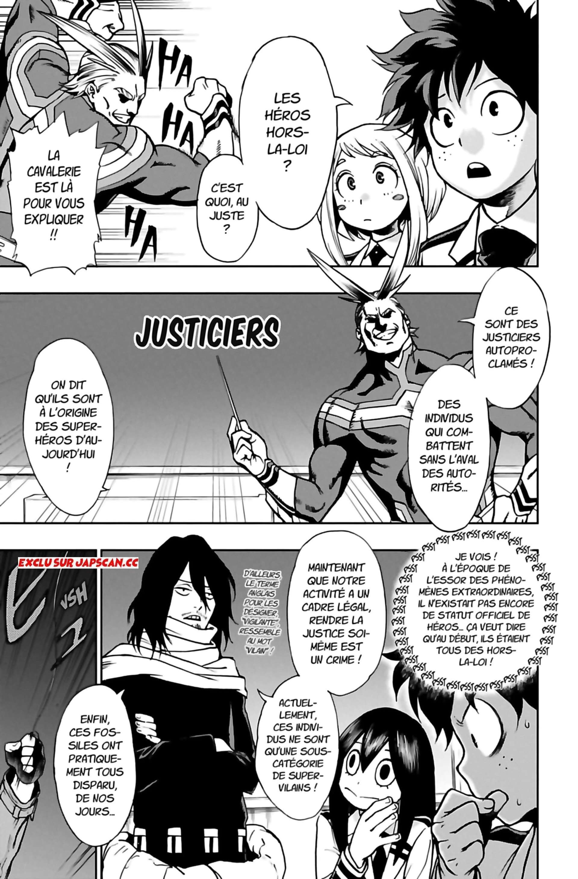 Read My Hero Academia Vigilantes FRANCAIS Manga Online