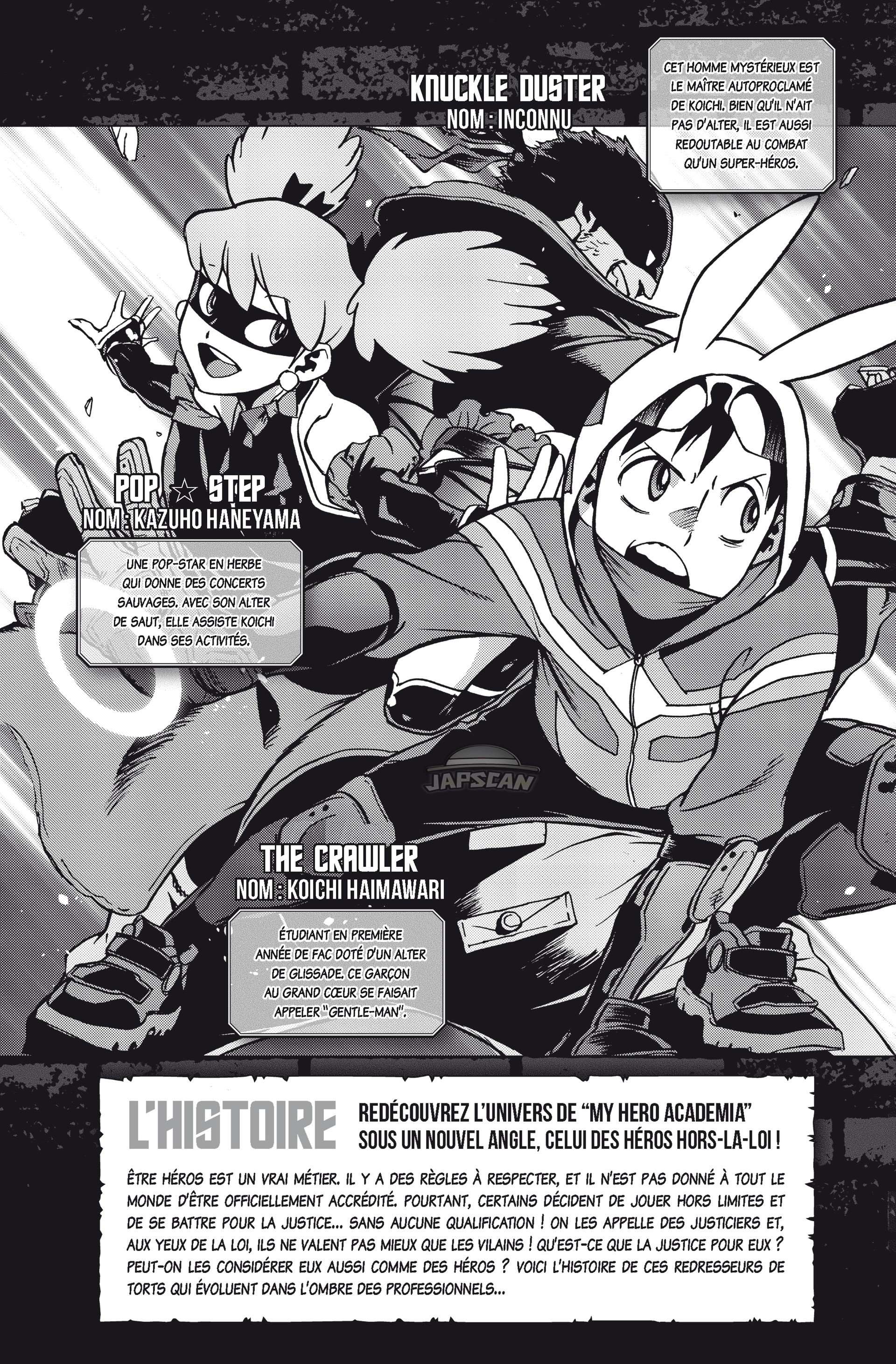 Read My Hero Academia Vigilantes FRANCAIS Manga Online