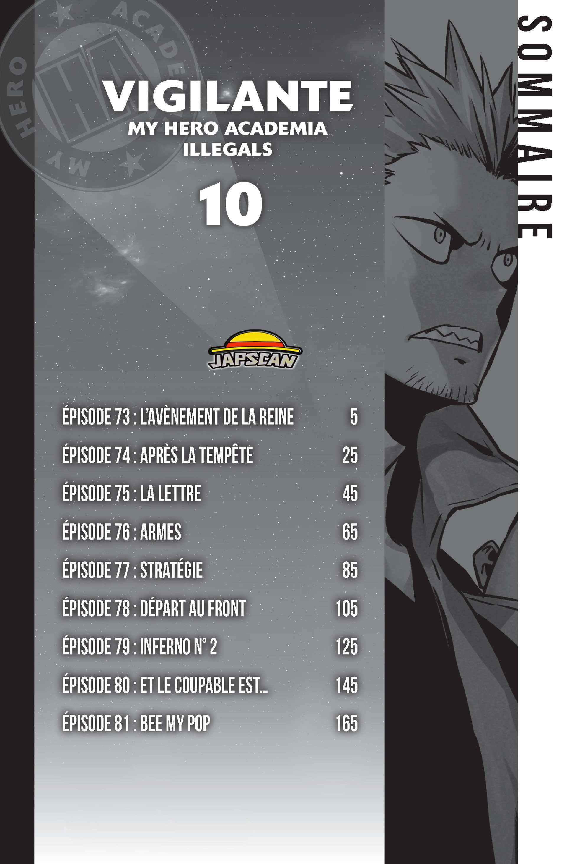 Read My Hero Academia Vigilantes FRANCAIS Manga Online