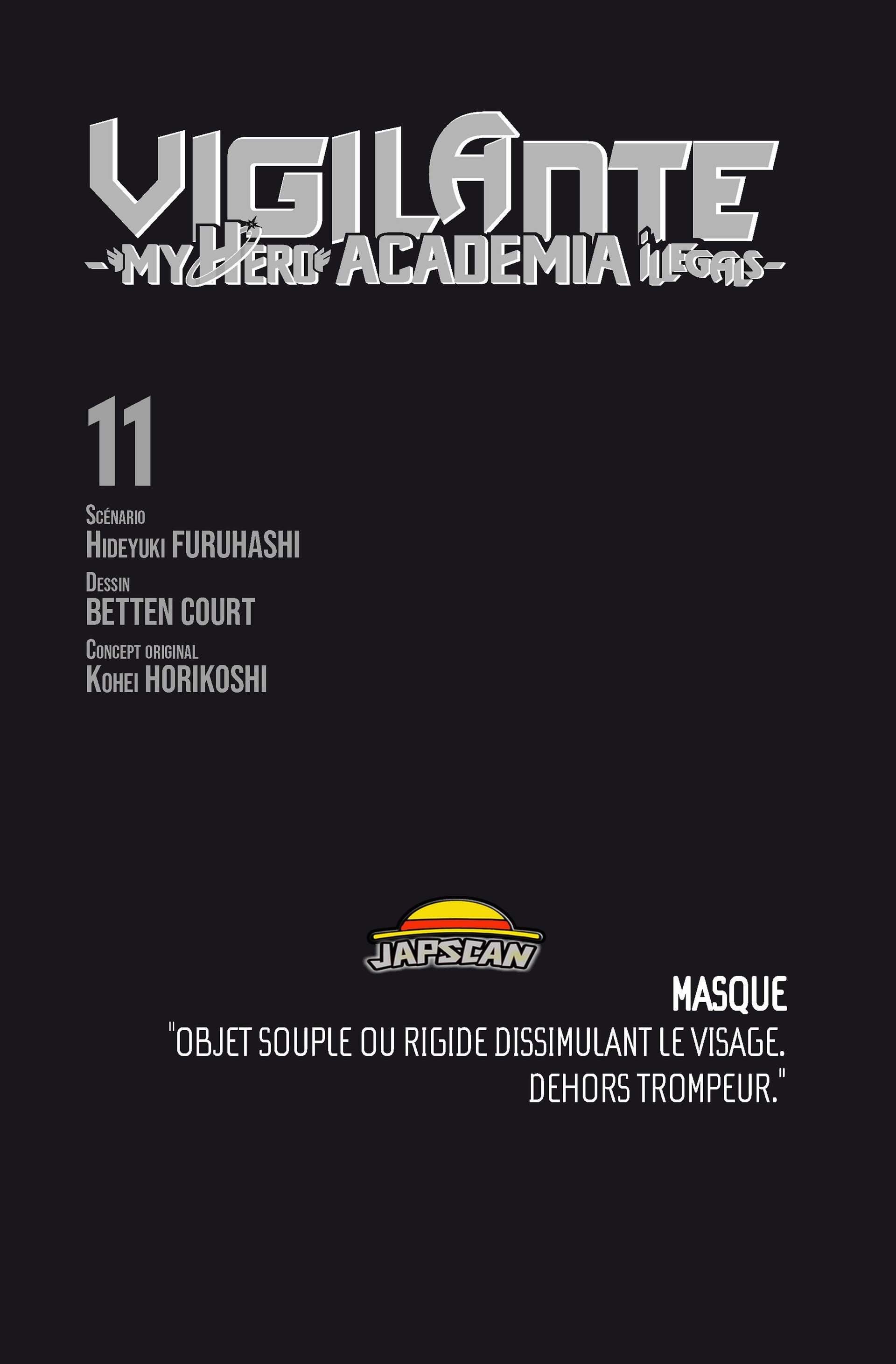 Read My Hero Academia Vigilantes FRANCAIS Manga Online