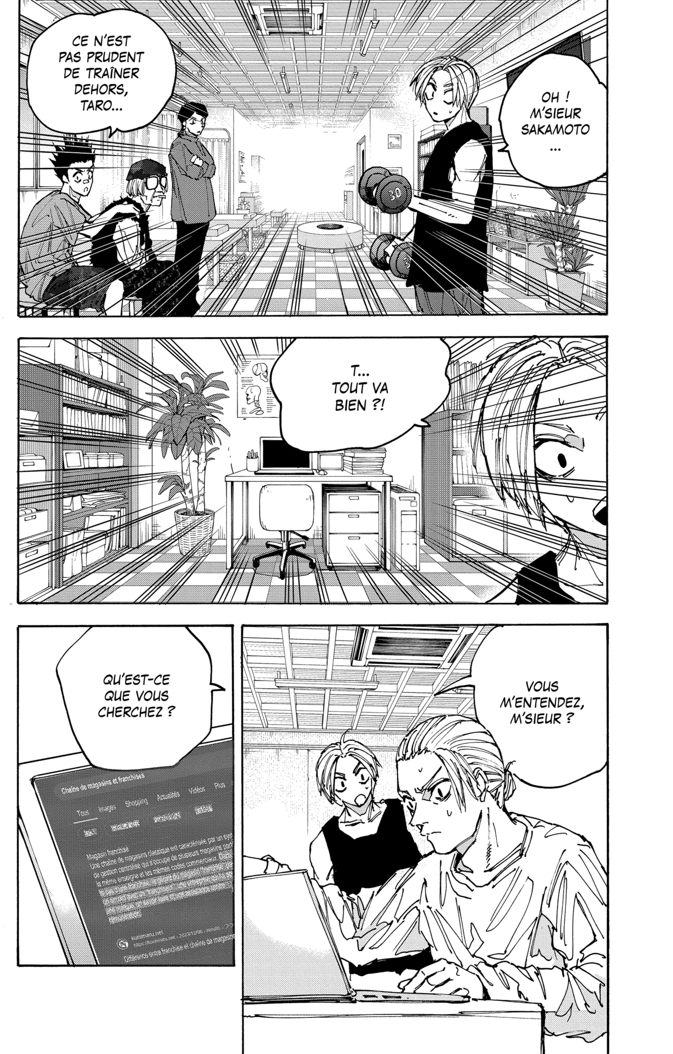 Read Sakamoto days FRANCAIS Manga Online