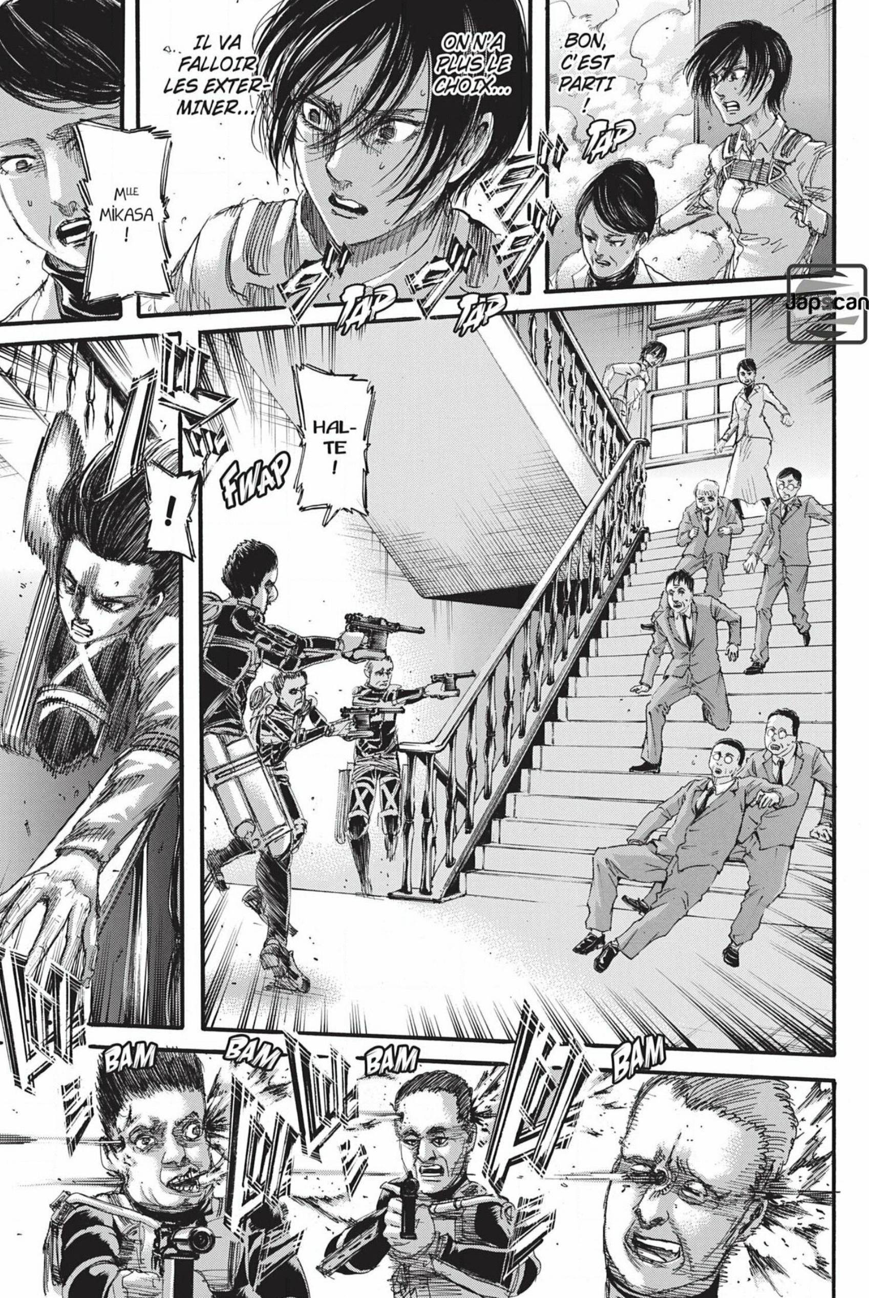 Read Shingeki no Kyojin FRANCAIS Manga Online