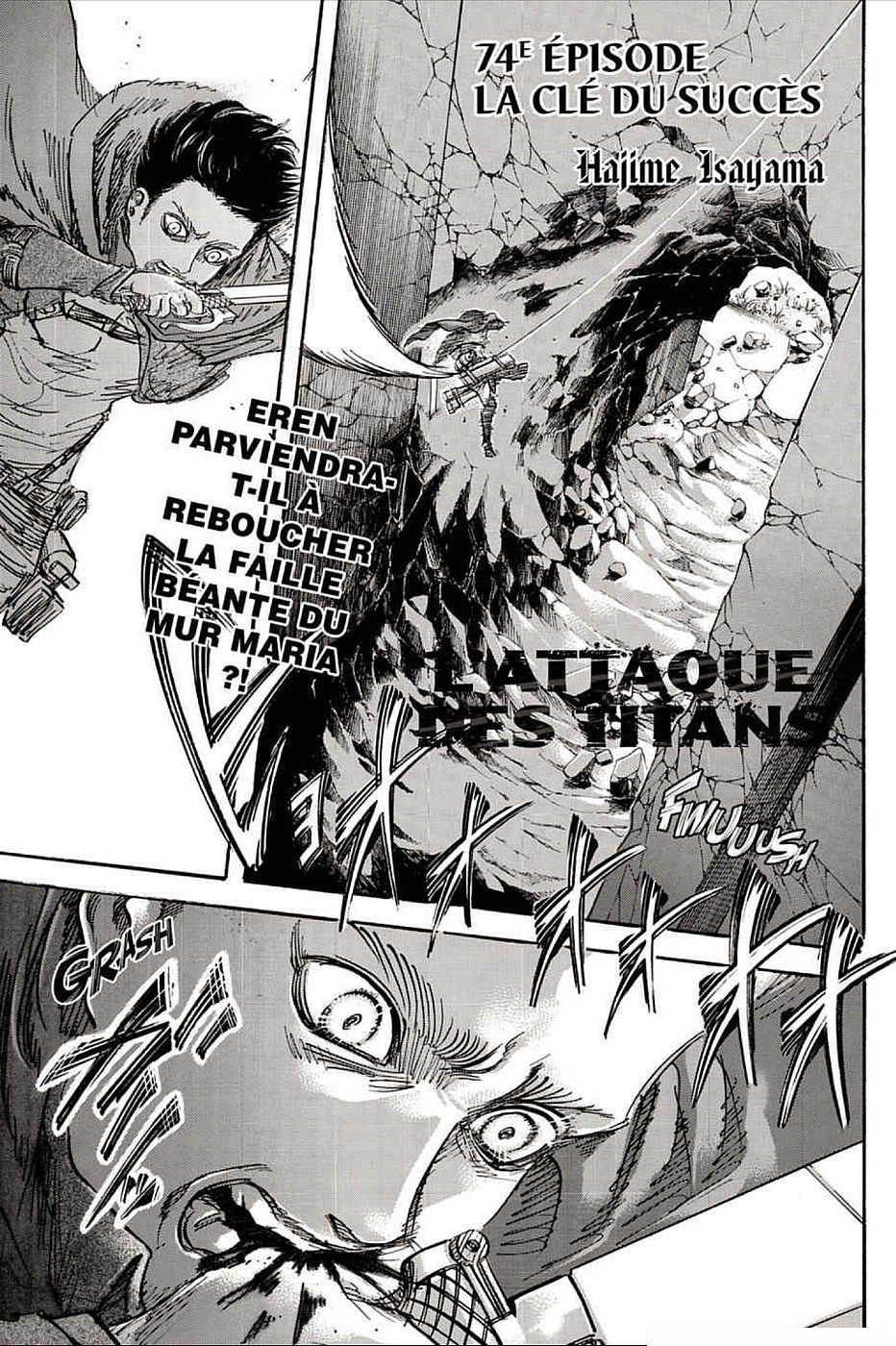 Read Shingeki no Kyojin FRANCAIS Manga Online