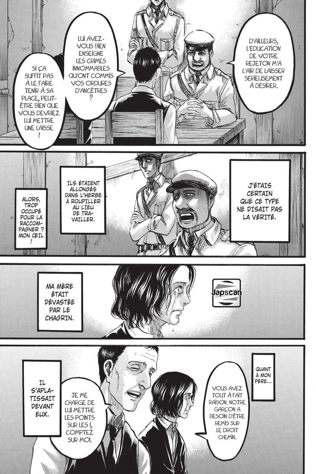 Read Shingeki no Kyojin FRANCAIS Manga Online