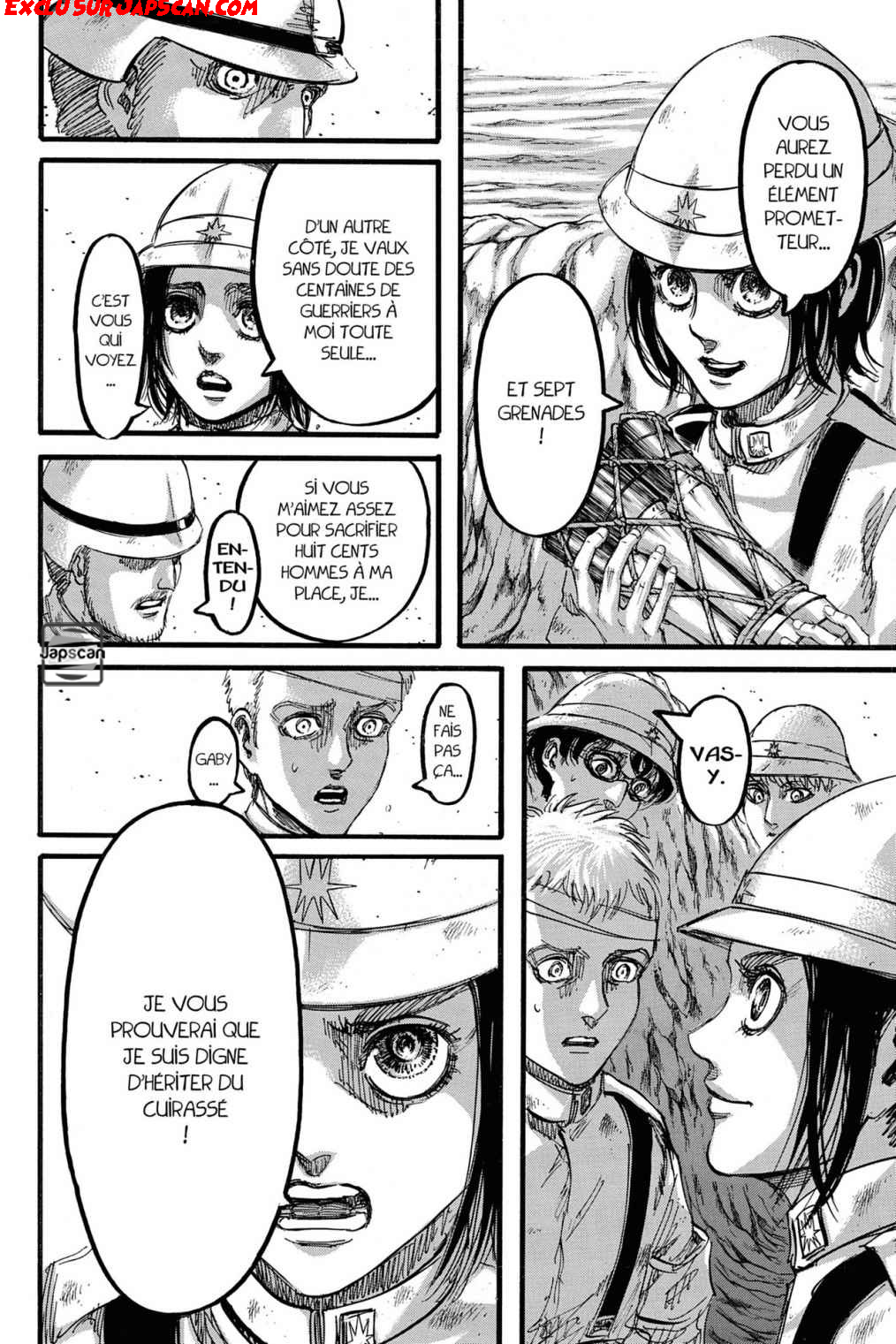 Read Shingeki no Kyojin FRANCAIS Manga Online