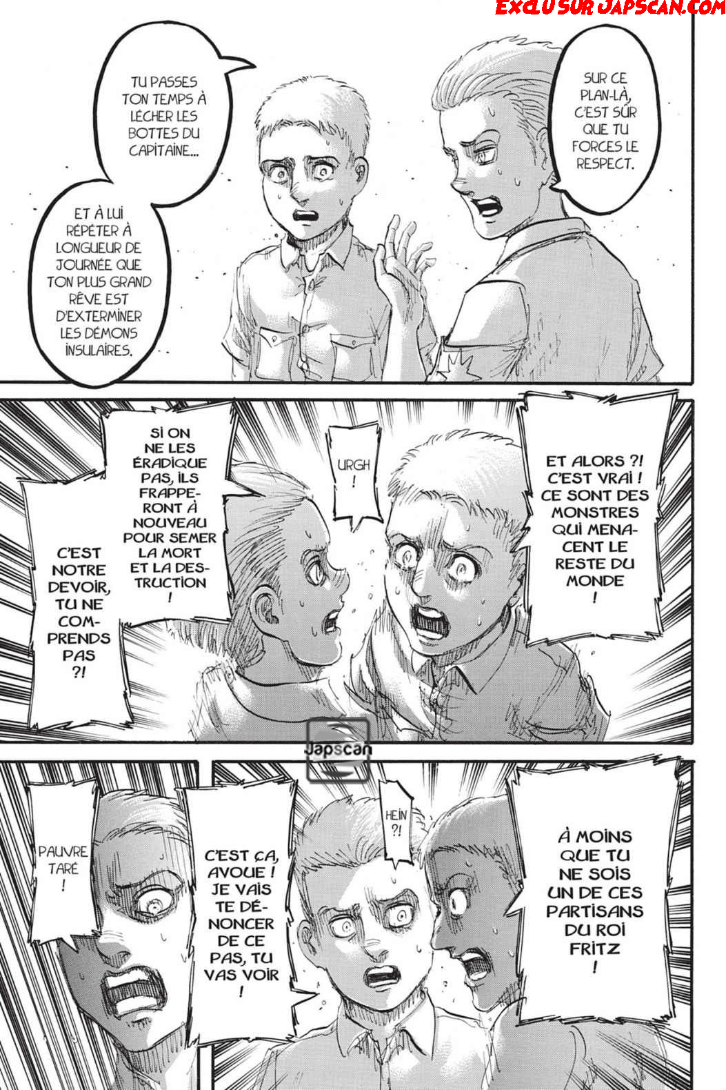 Read Shingeki no Kyojin FRANCAIS Manga Online