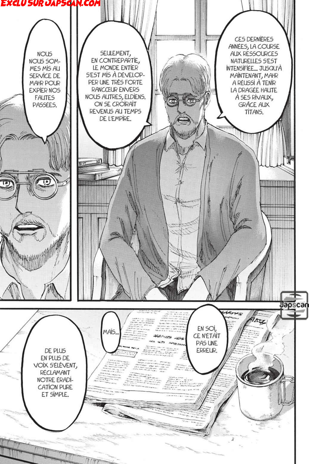 Read Shingeki no Kyojin FRANCAIS Manga Online