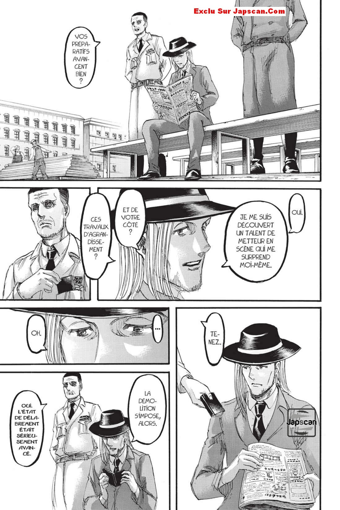 Read Shingeki no Kyojin FRANCAIS Manga Online