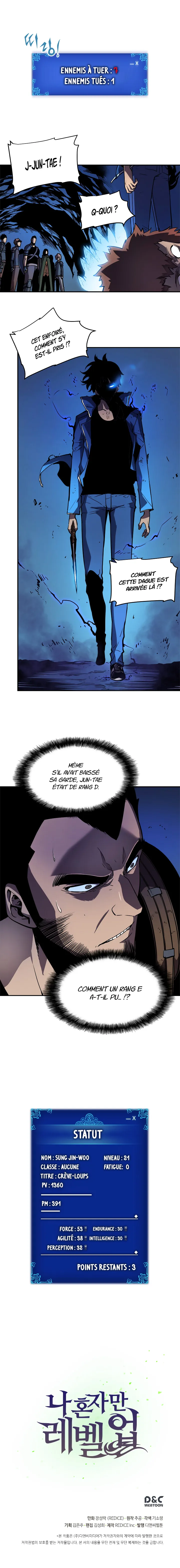 Read Solo Leveling FRANCAIS Manga Online